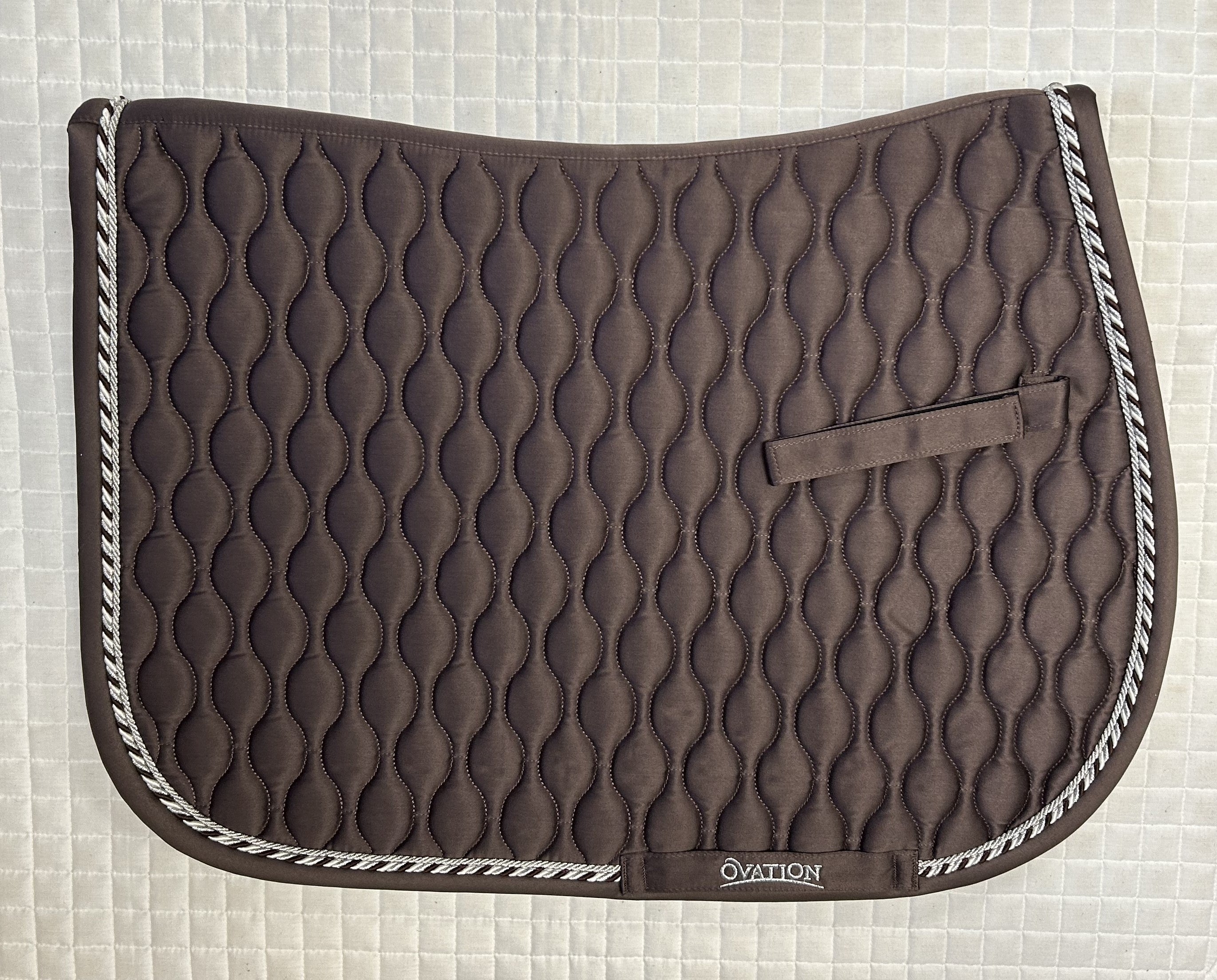 Ovation Quilted Satin Saddle Pad