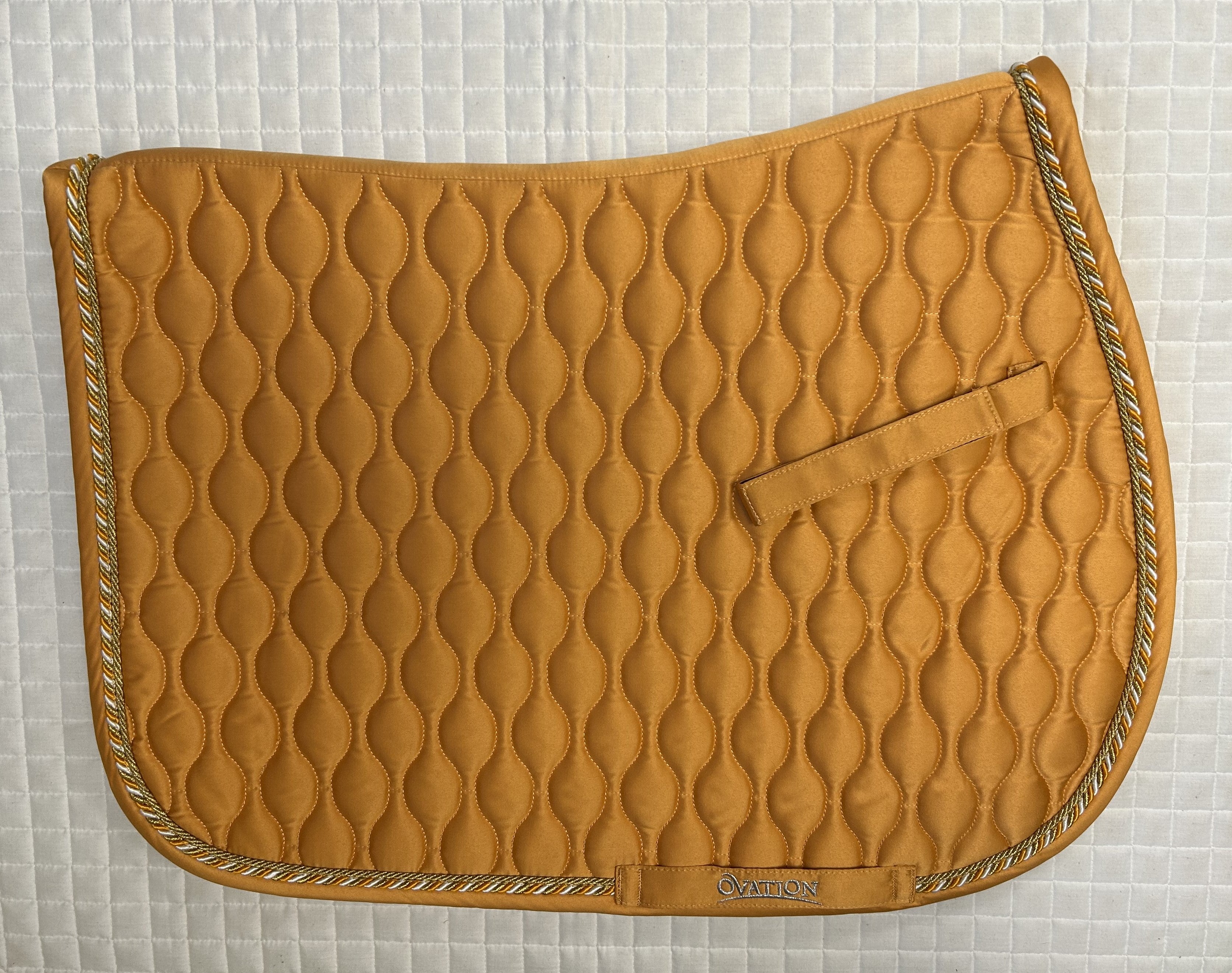 Ovation Quilted Satin Saddle Pad