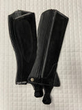 Ovation Kids Ribbed Suede Half Chaps Regular and Tall