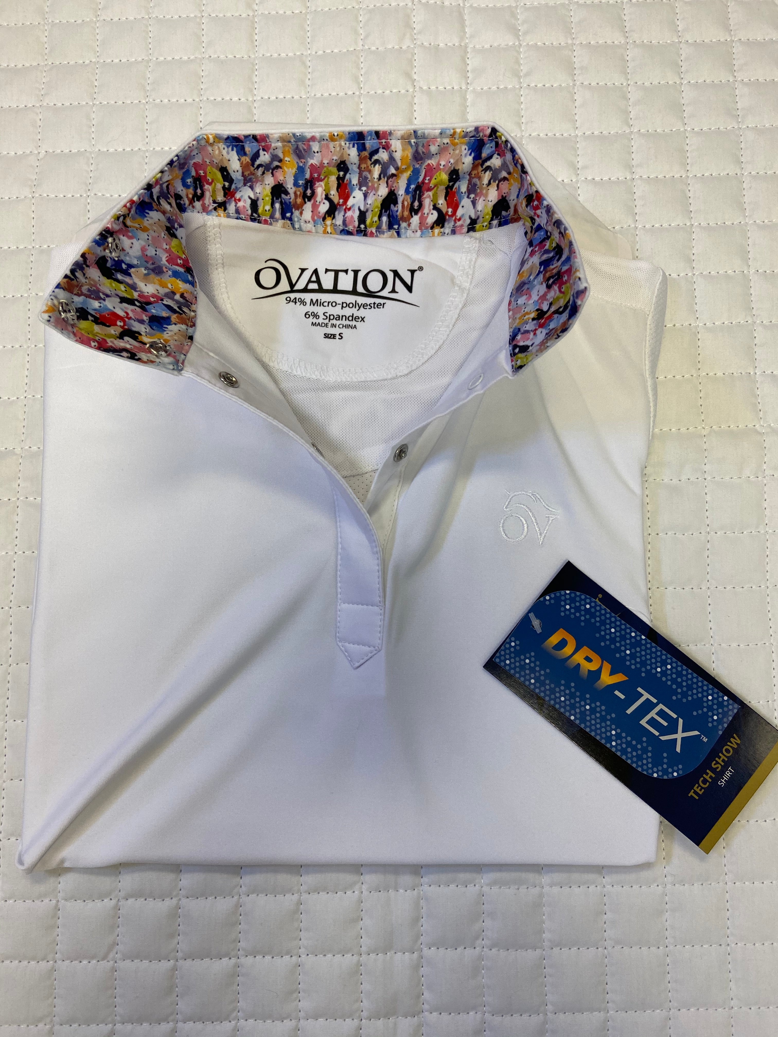 Ovation Ellie Girls OMG Ponies Tech Riding Shirt