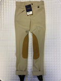 Girls Ovation Euroweave Jods Tan