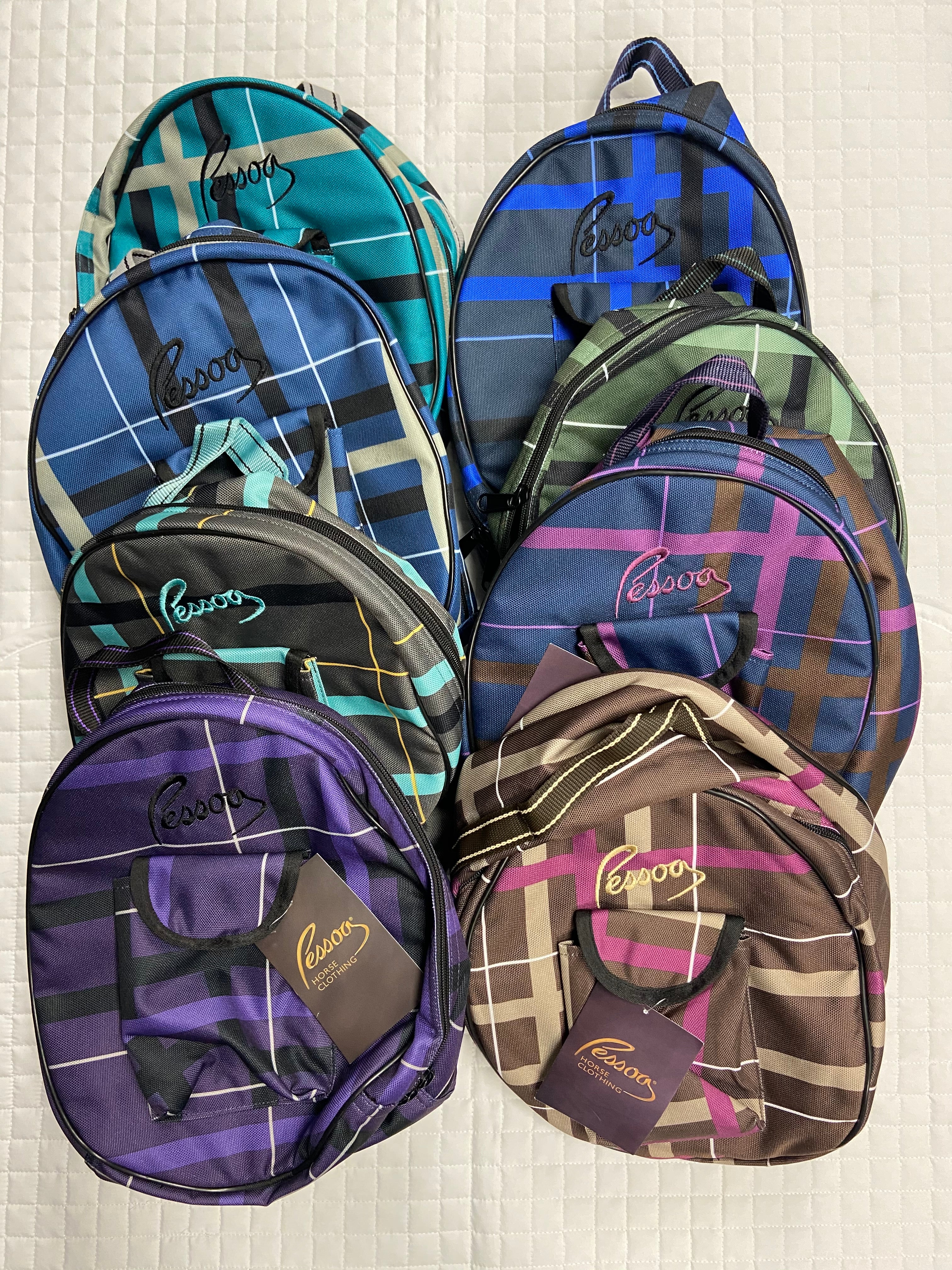 Helmet Bag Pessoa Plaid