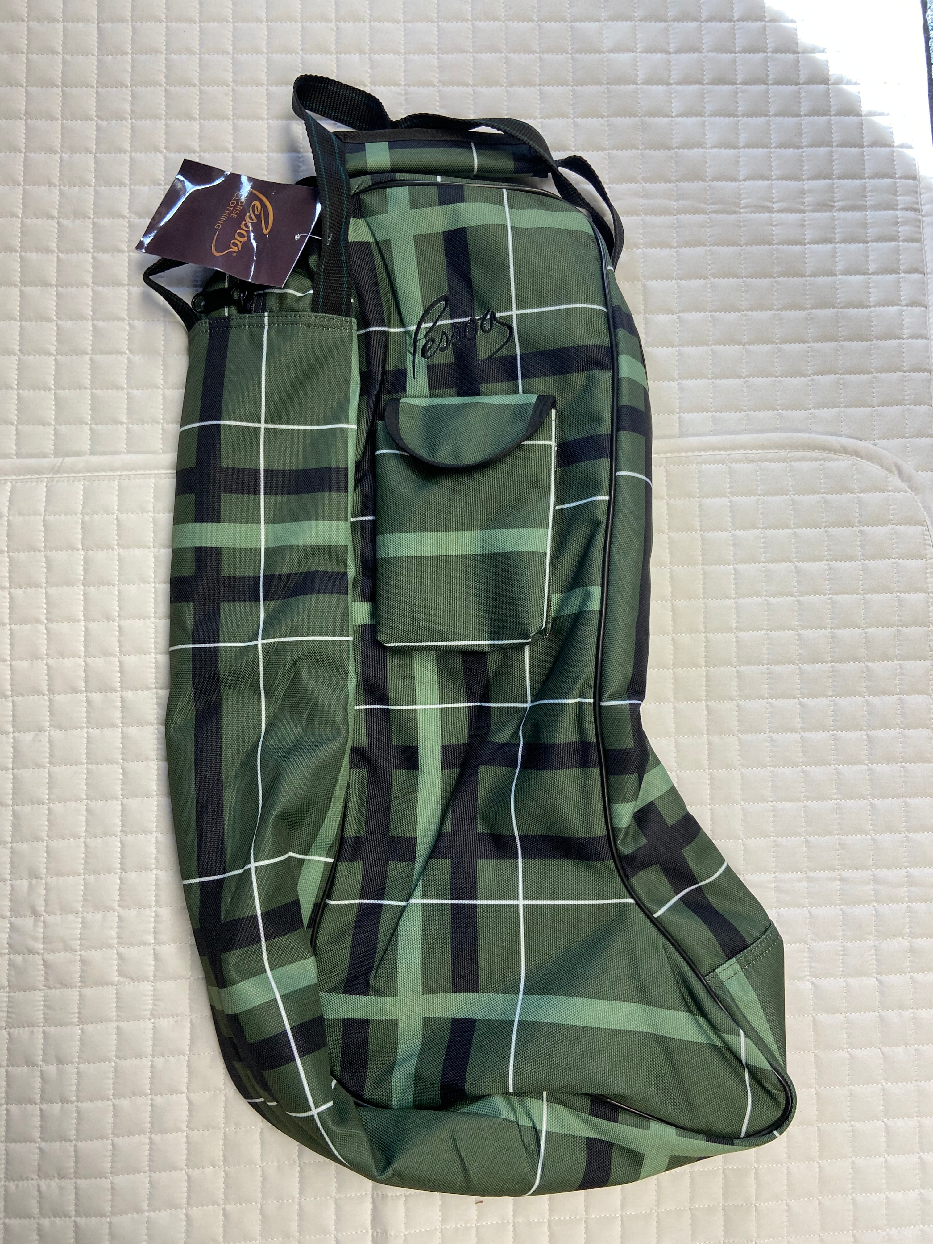 Boot Bag Pessoa Plaid