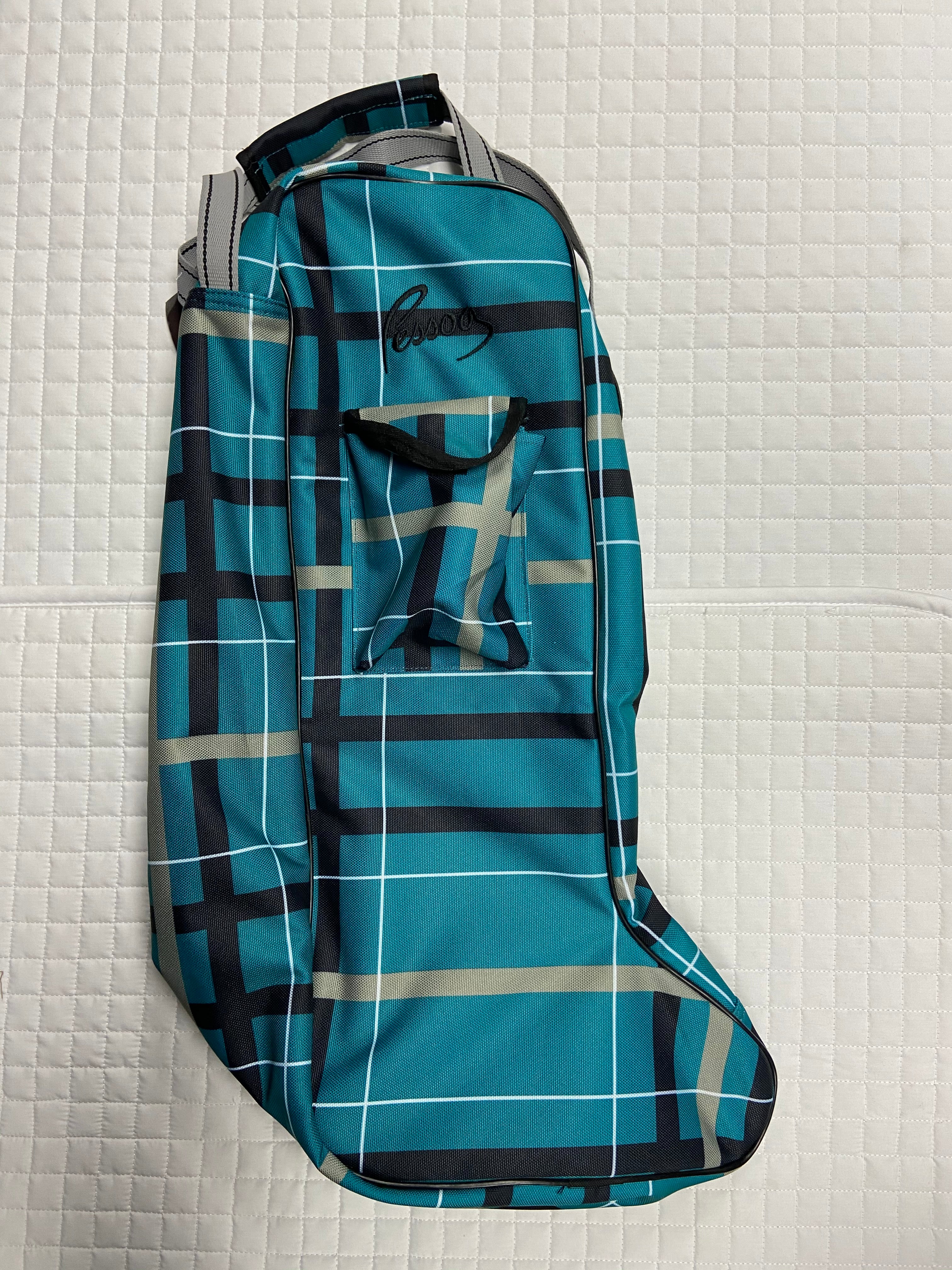 Boot Bag Pessoa Plaid