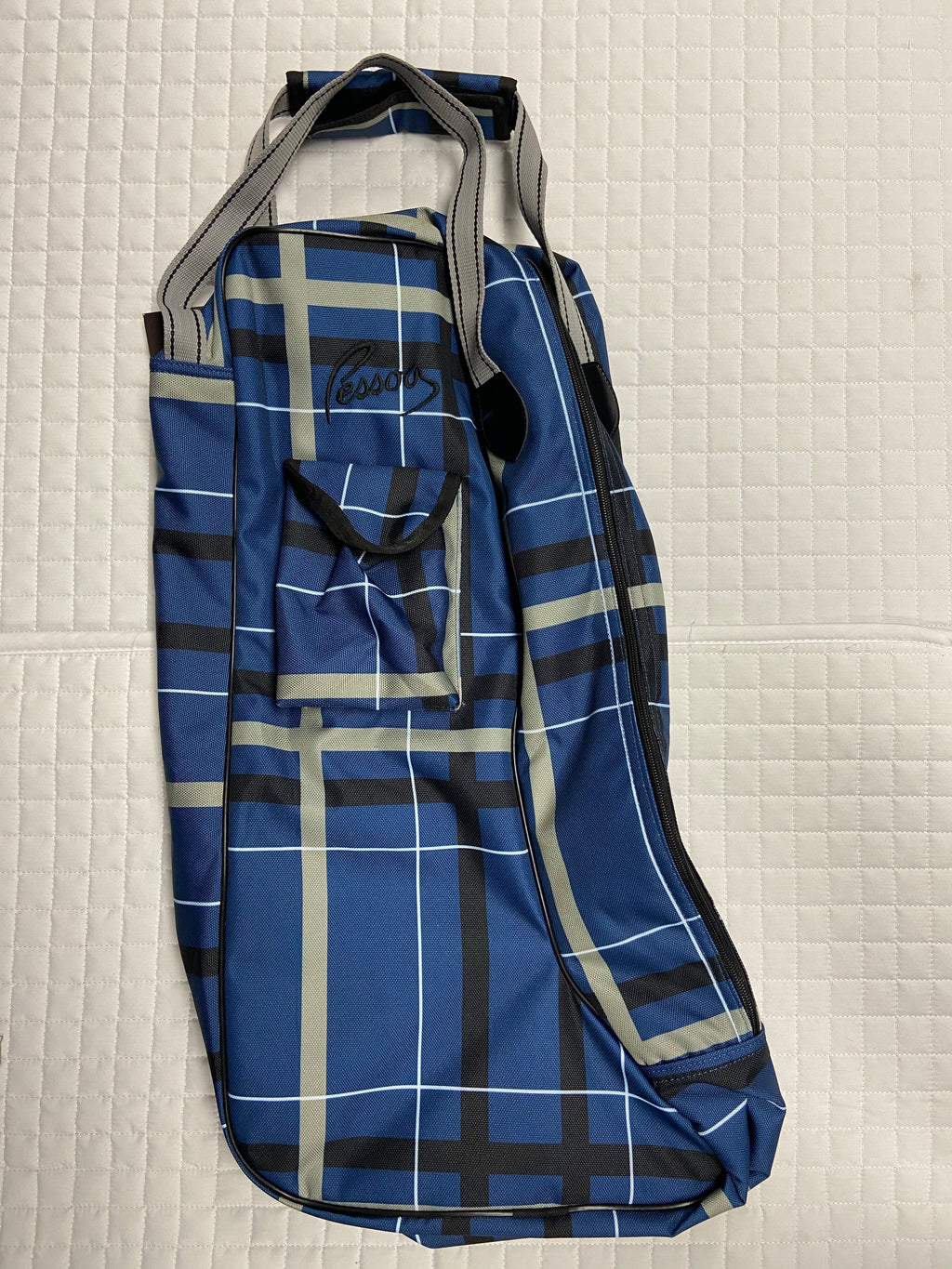 Boot Bag Pessoa Plaid