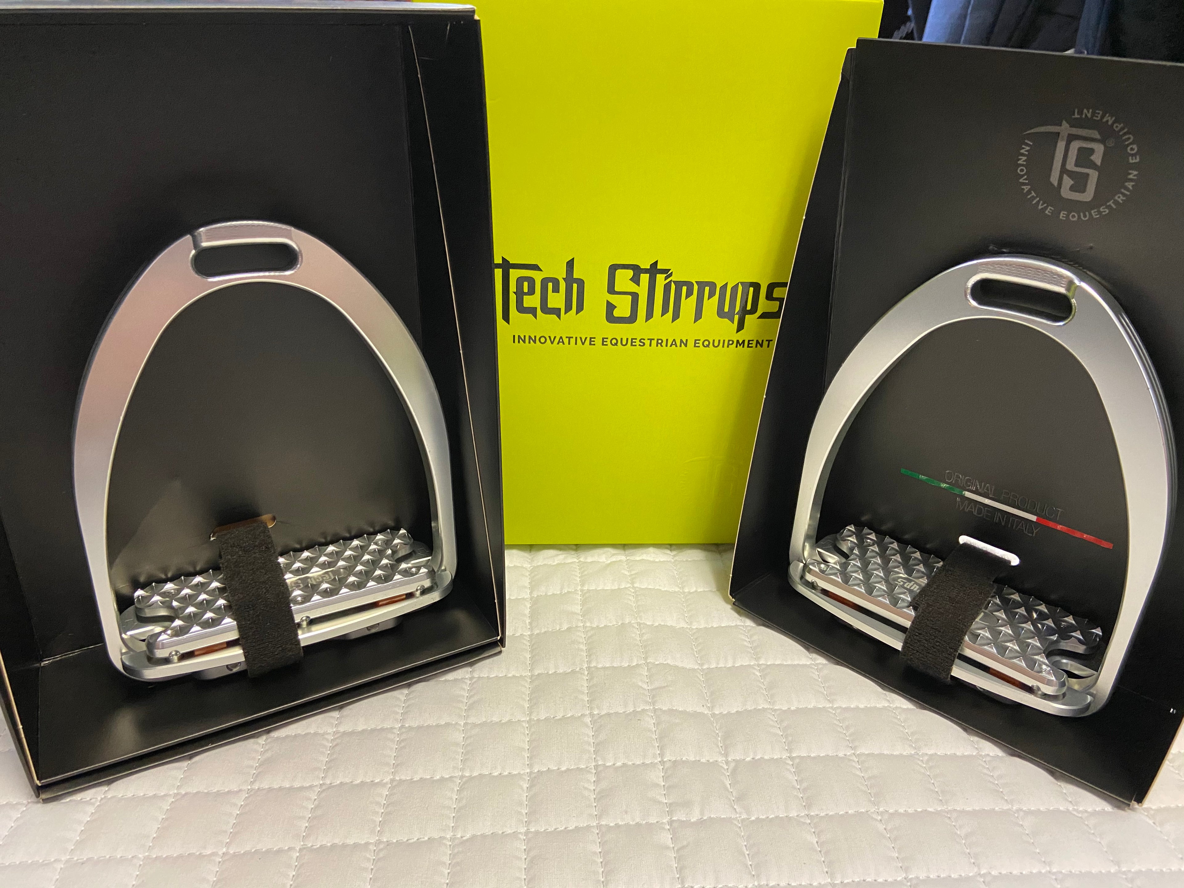 Tech TURIN Hunter Silver Stirrup Irons