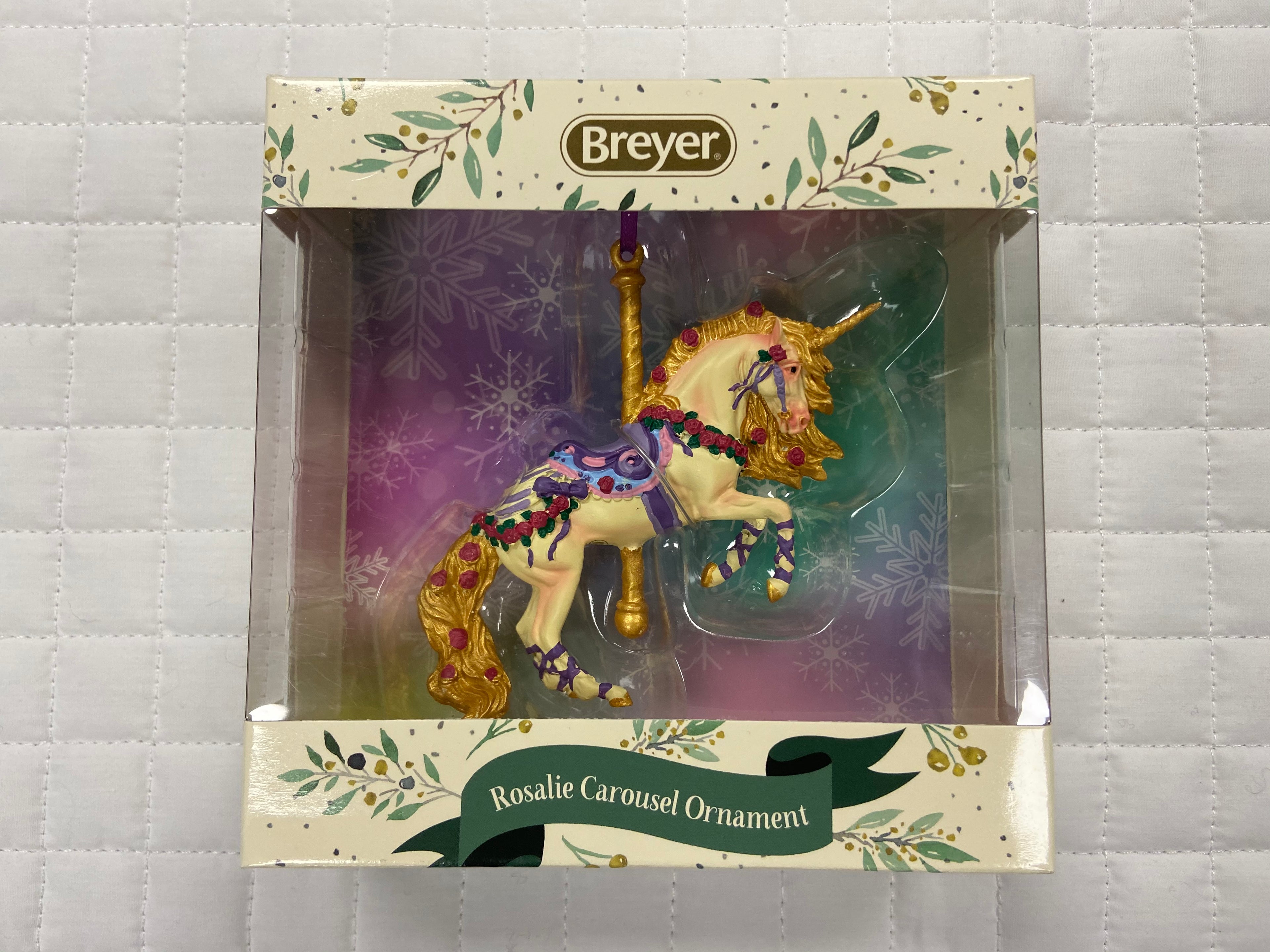 Breyer Rosalie Carousel Ornament 2022