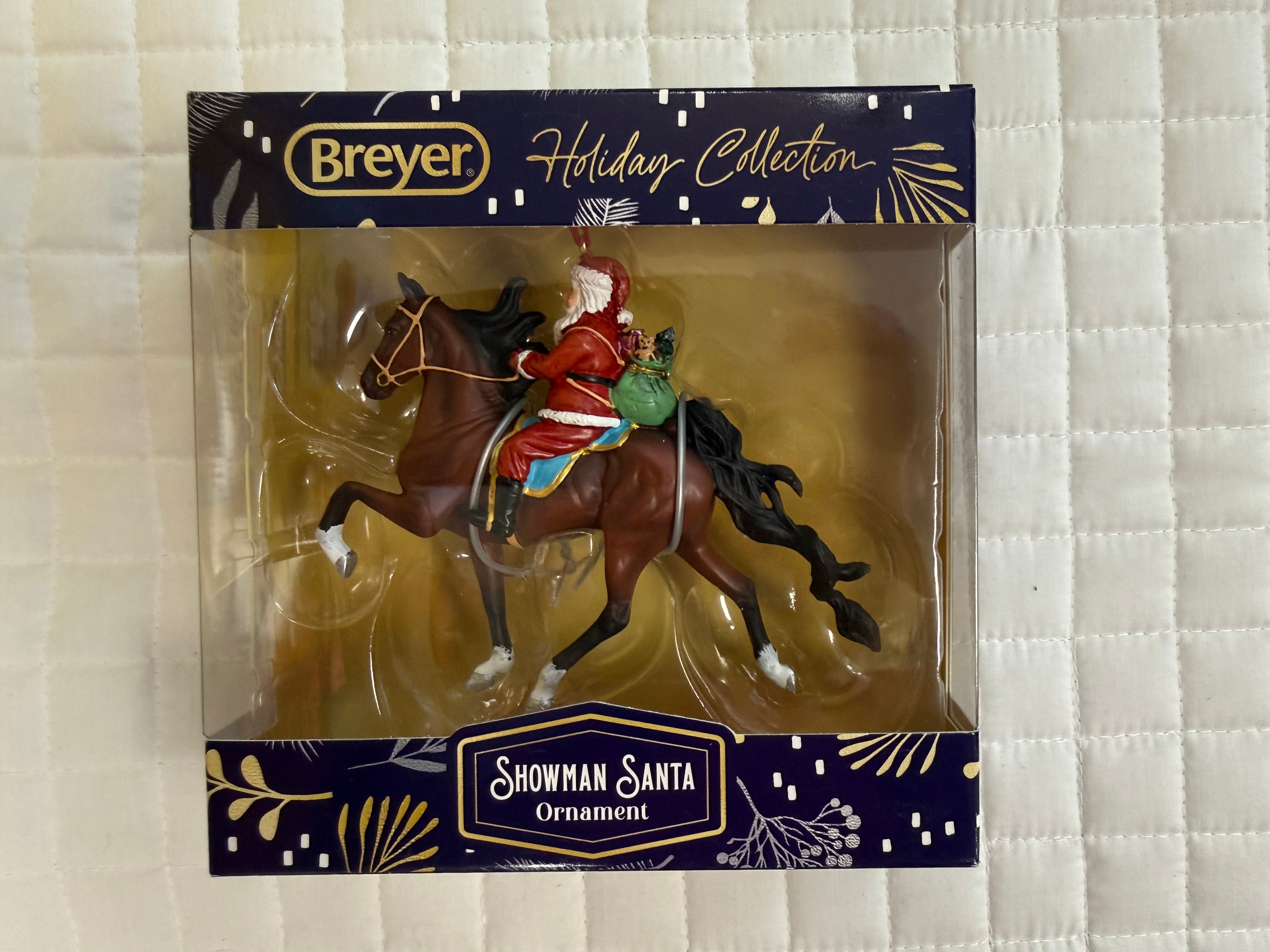 Breyer Showman Holiday Santa 2025 Santa Ornament