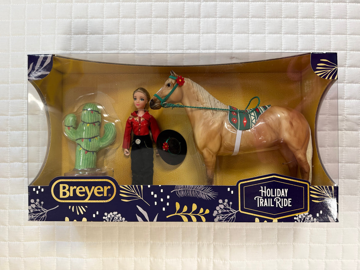 *SALE* Holiday Trail Ride Playset Breyer 2025
