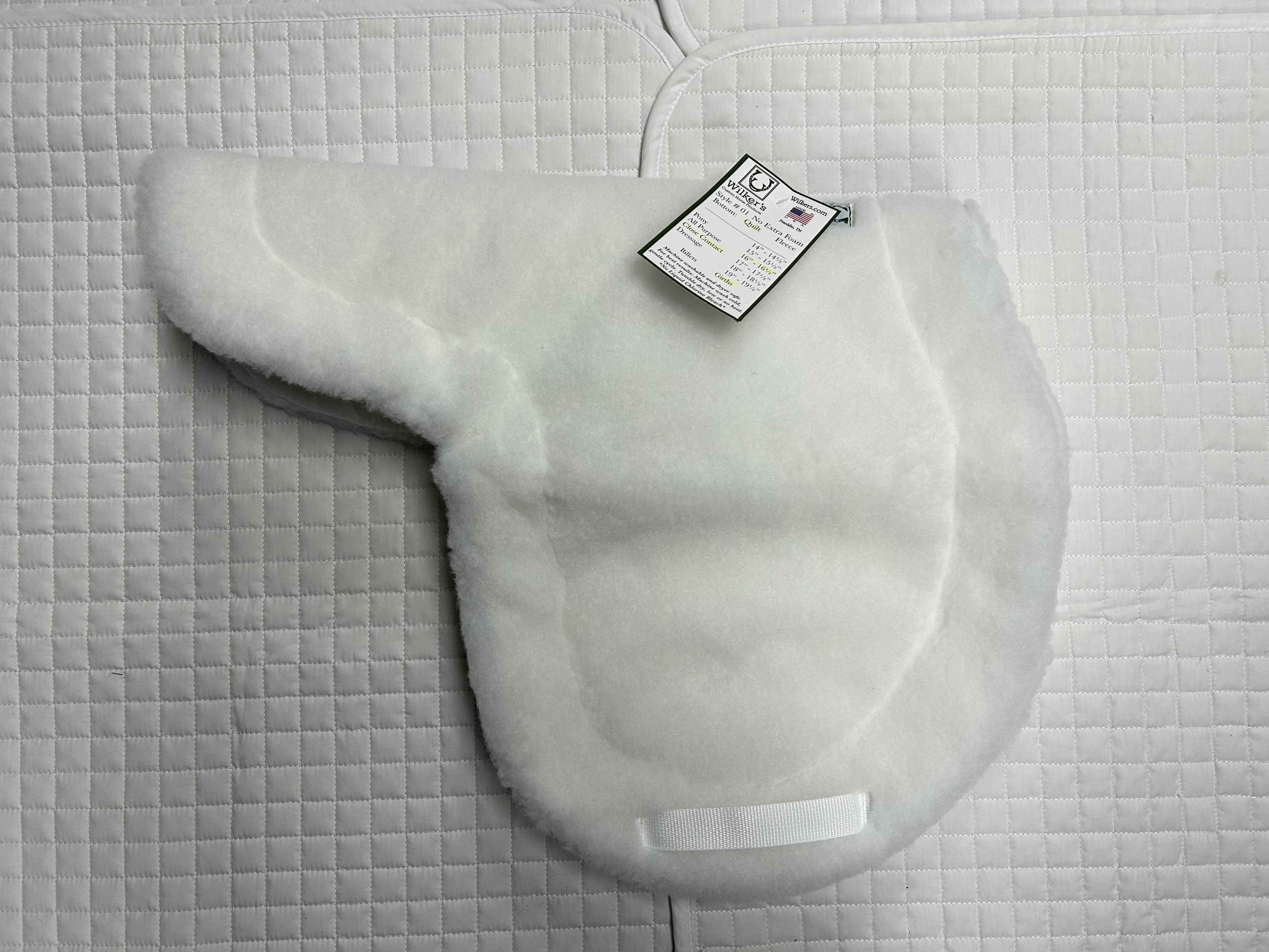Wilkers Fleece Saddle Pad
