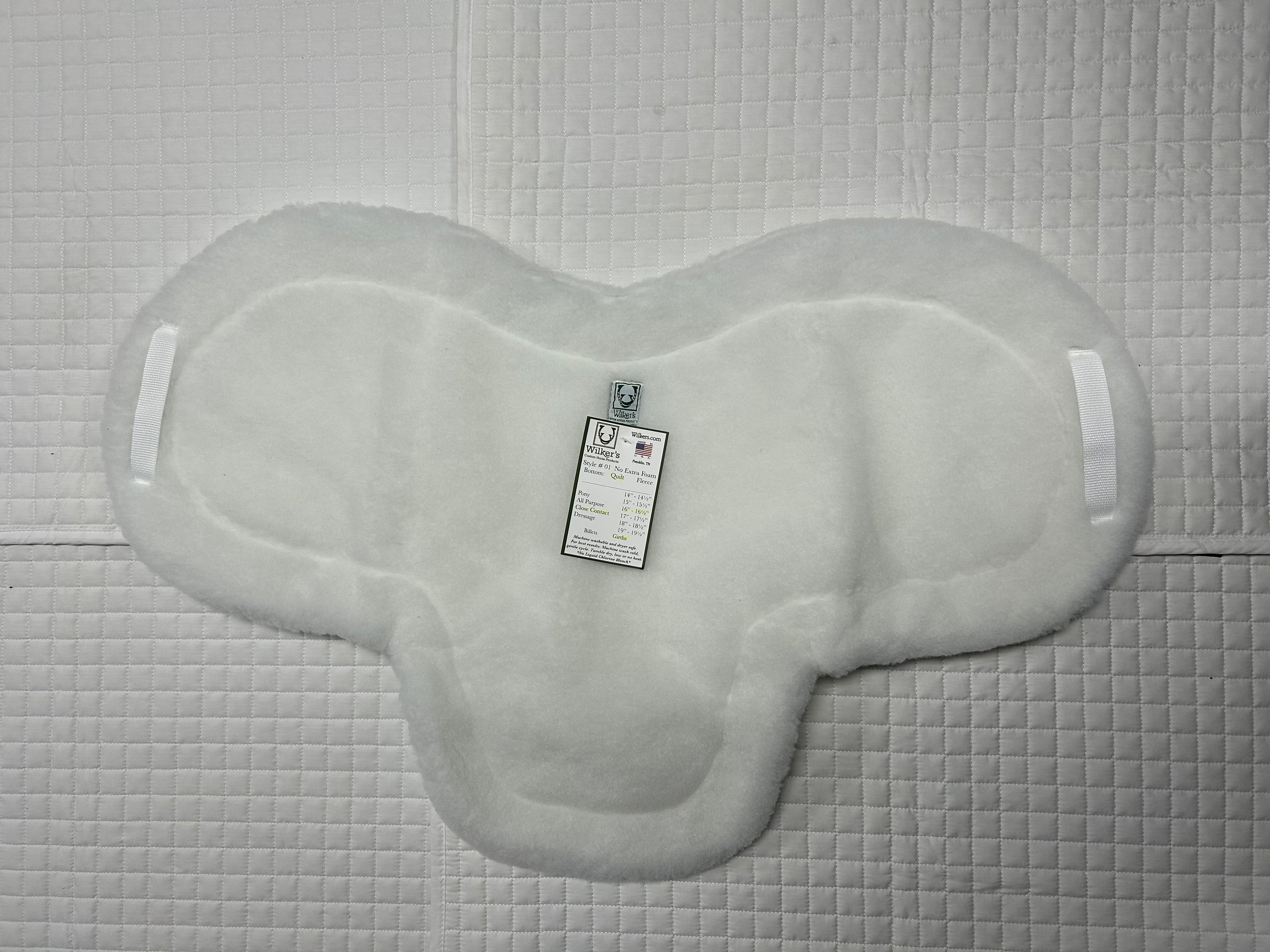 Wilkers Fleece Saddle Pad