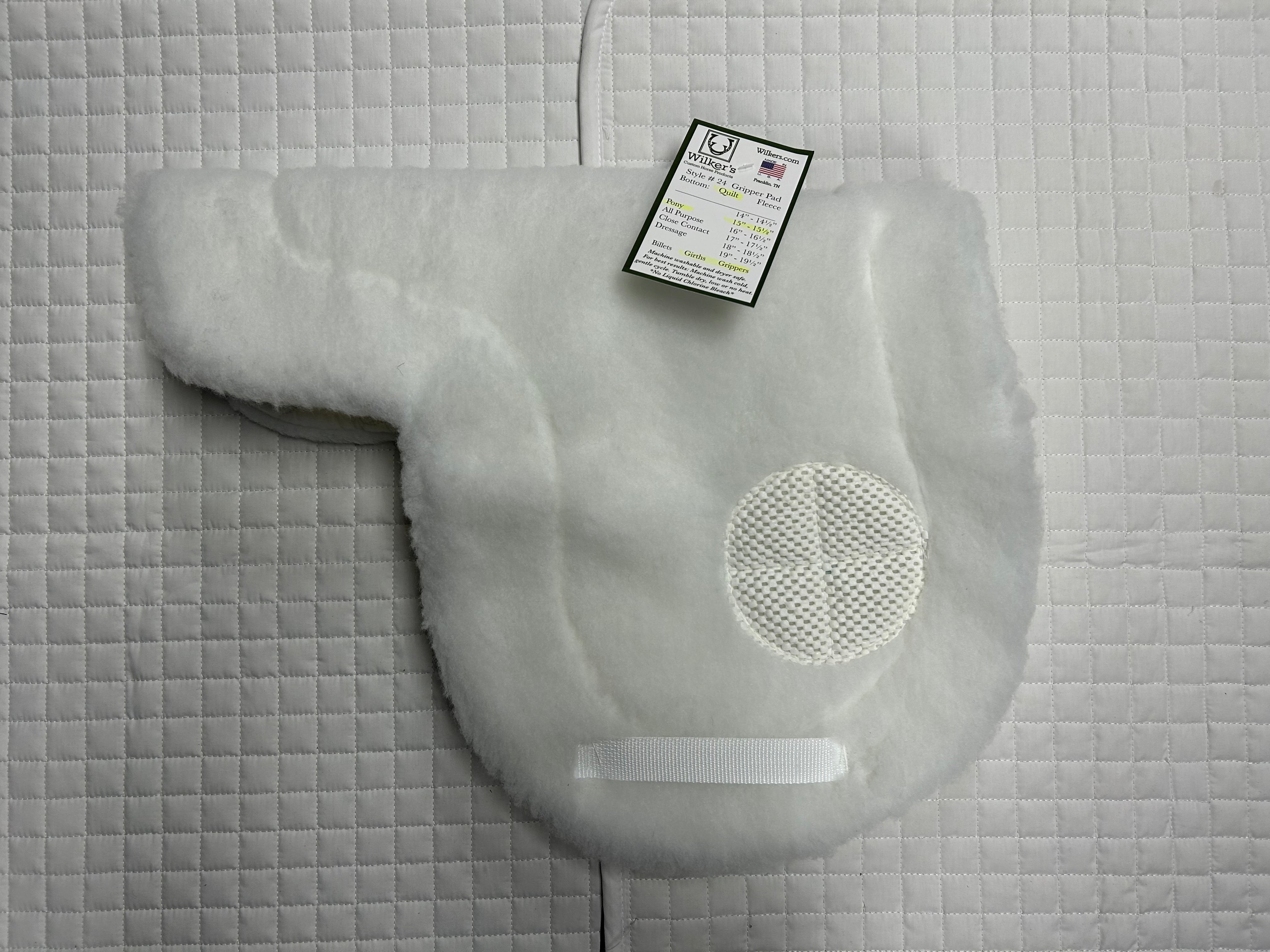 Wilkers Saddle Pad w Grippers