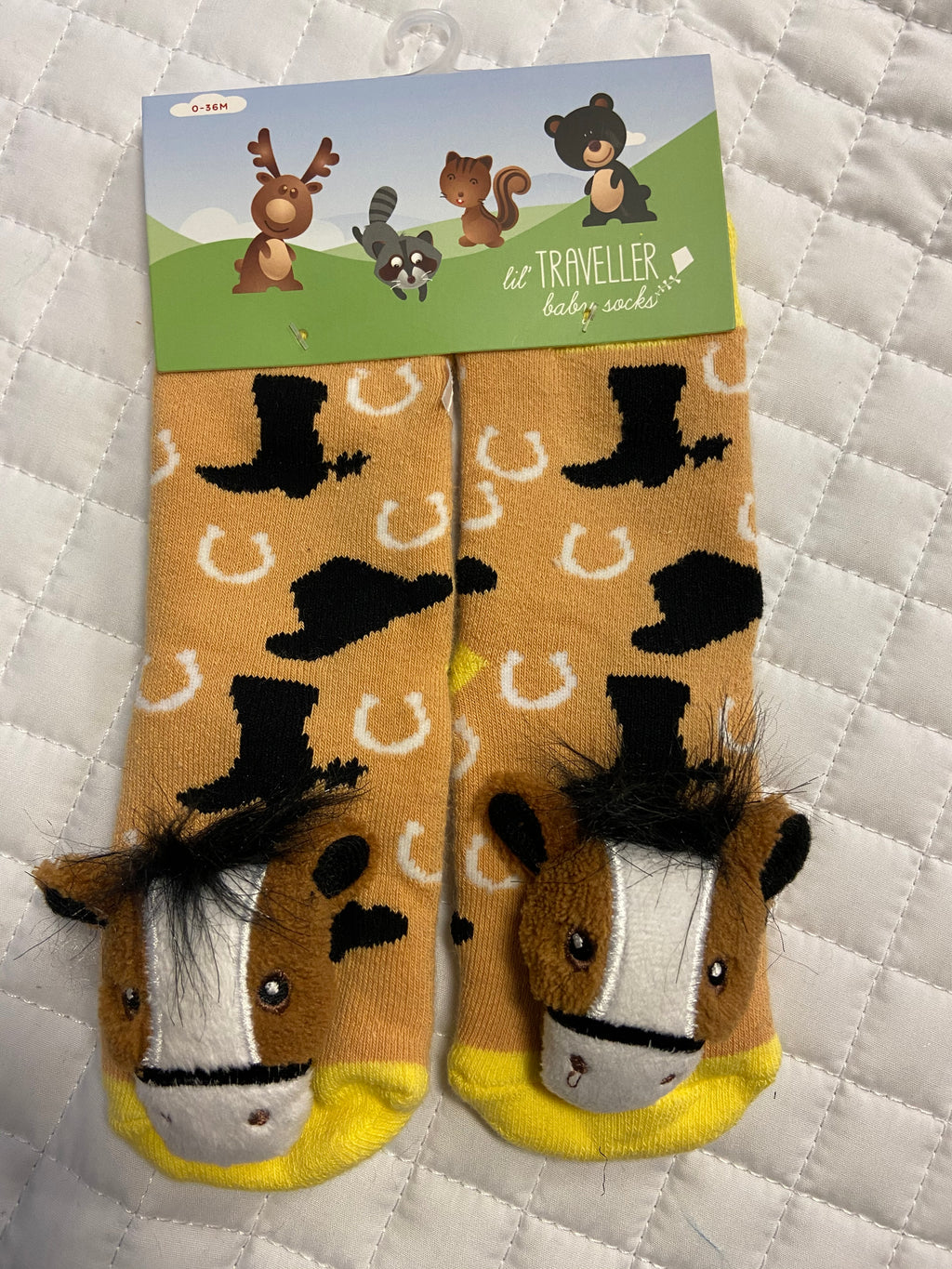 Infant Baby Socks w Grippers