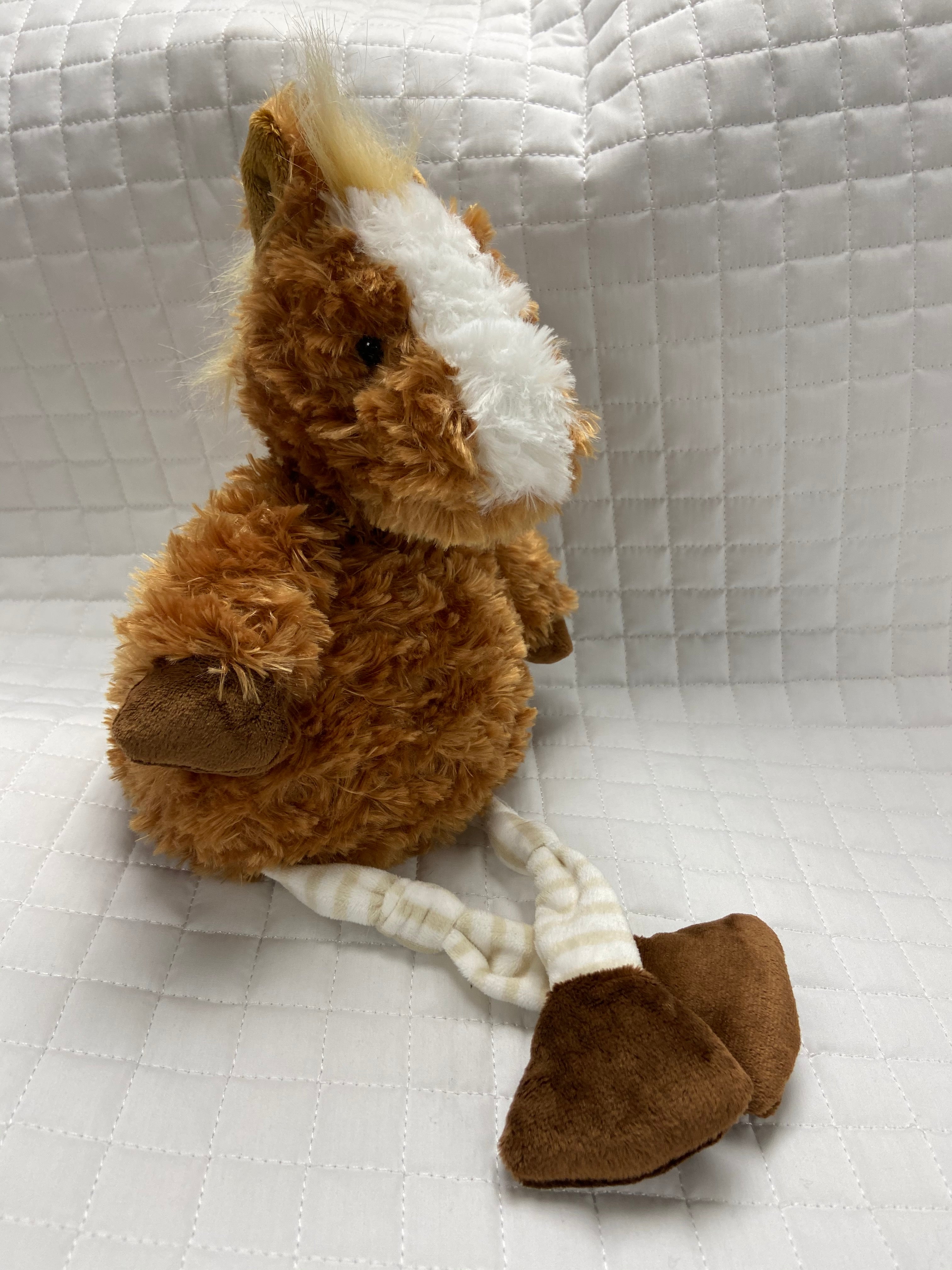 Lacey Long Legs Stuffed Horse