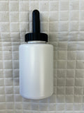 Plastic Empty Pint Hoof Oil Can w Brush