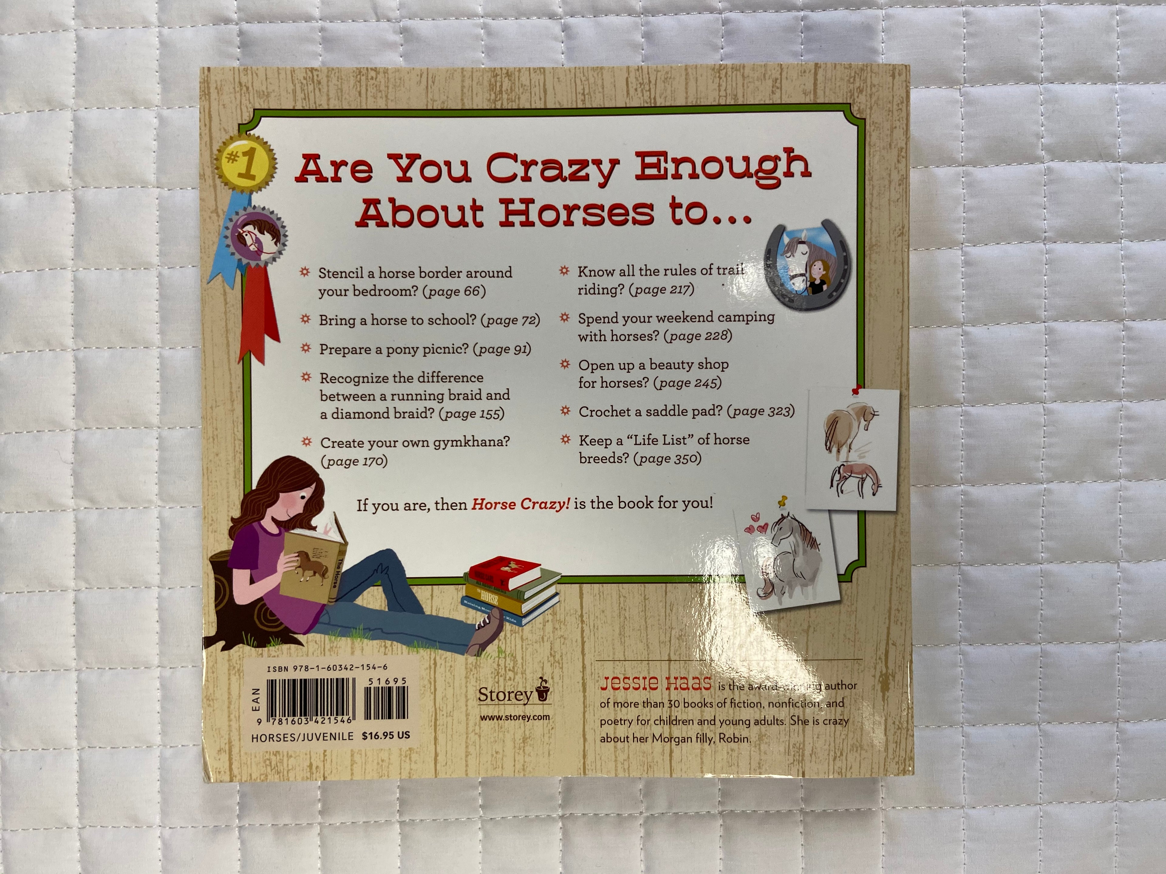Horse Crazy 1001 Fun Facts and Crafts Book