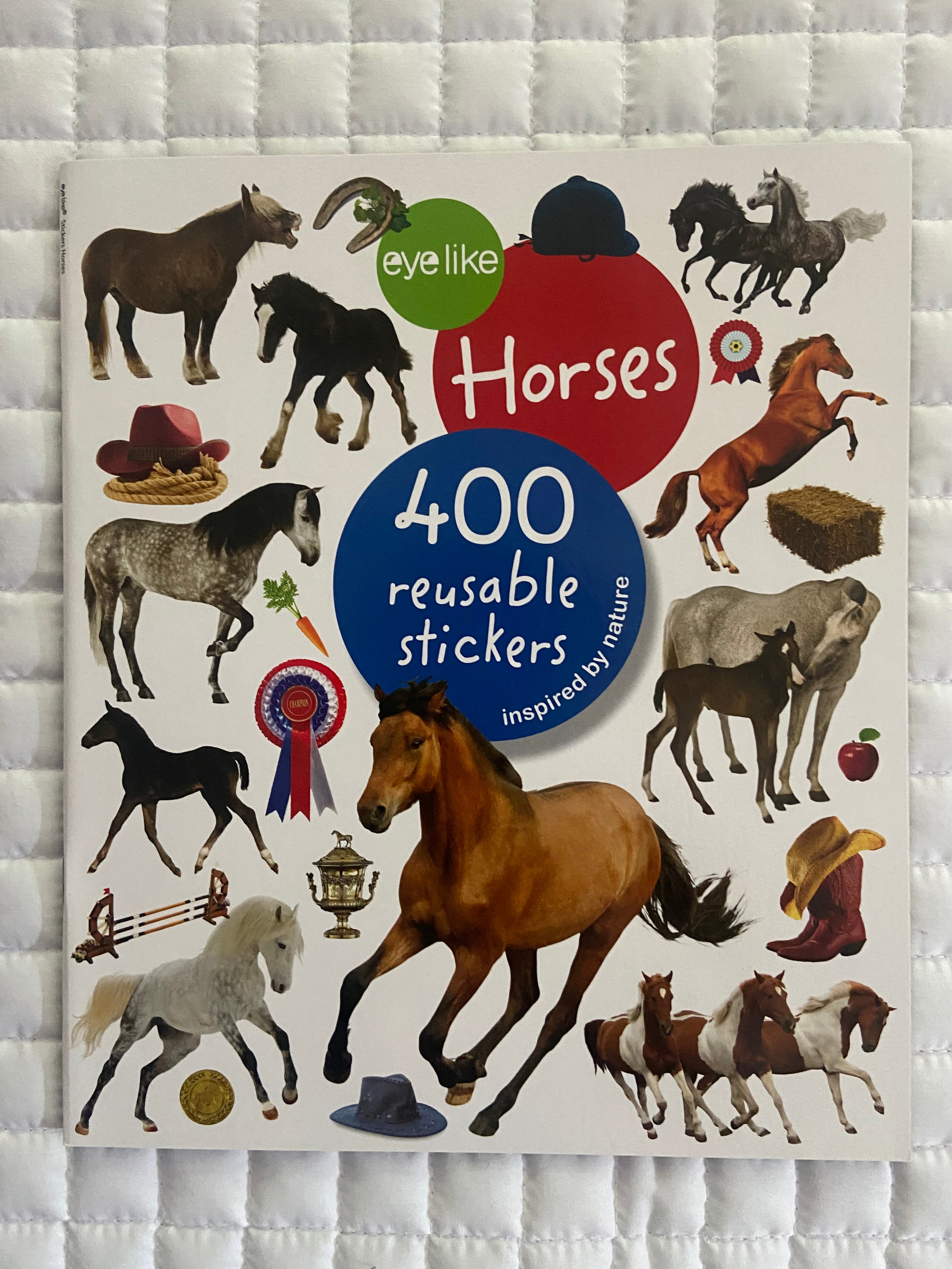 Eyelike Horses Sticker Book
