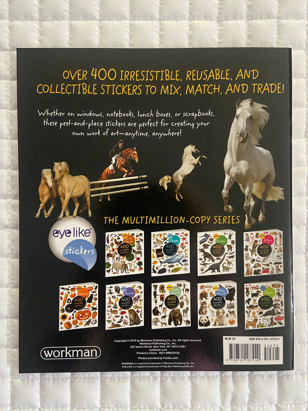 Eyelike Horses Sticker Book