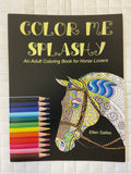 Color Me Splashy Adult Coloring Book