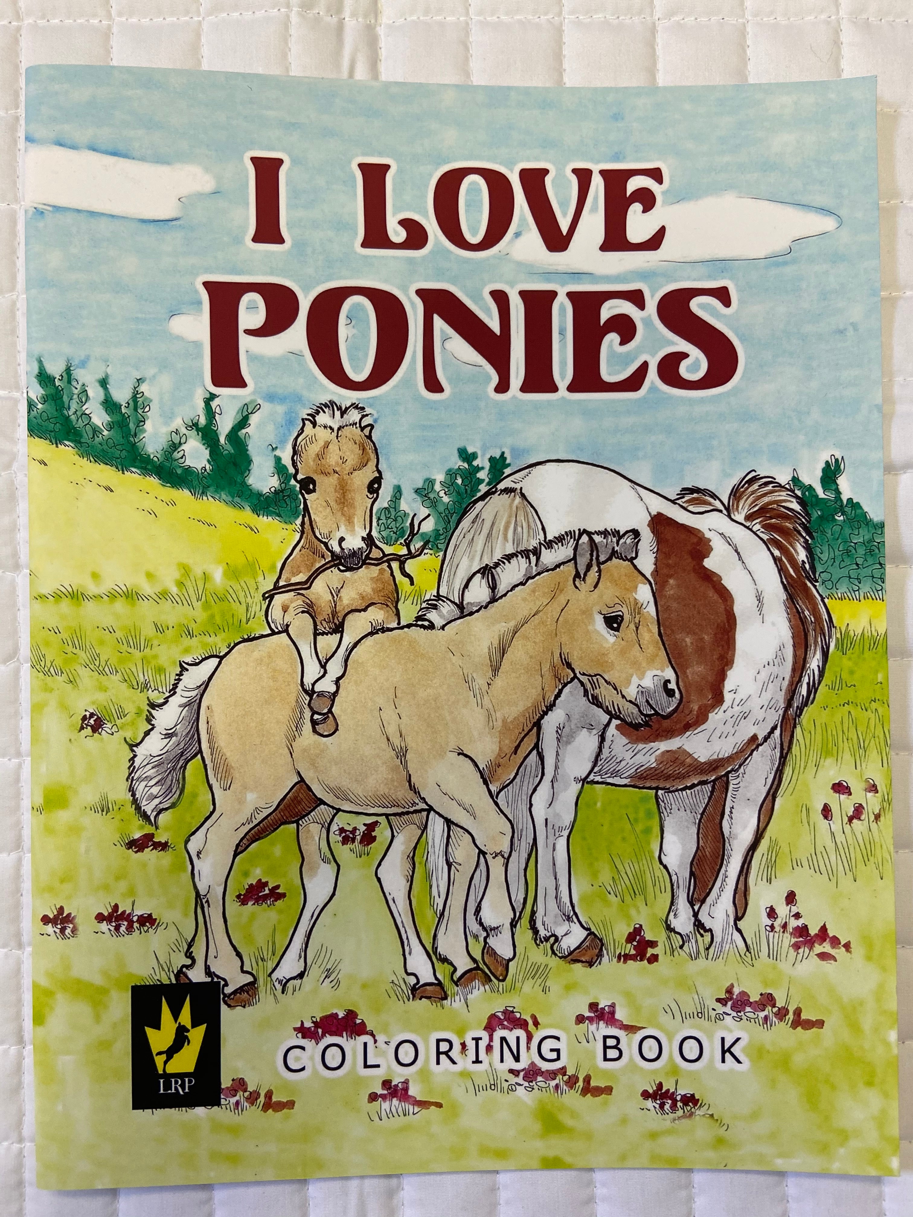 I Love Coloring Books