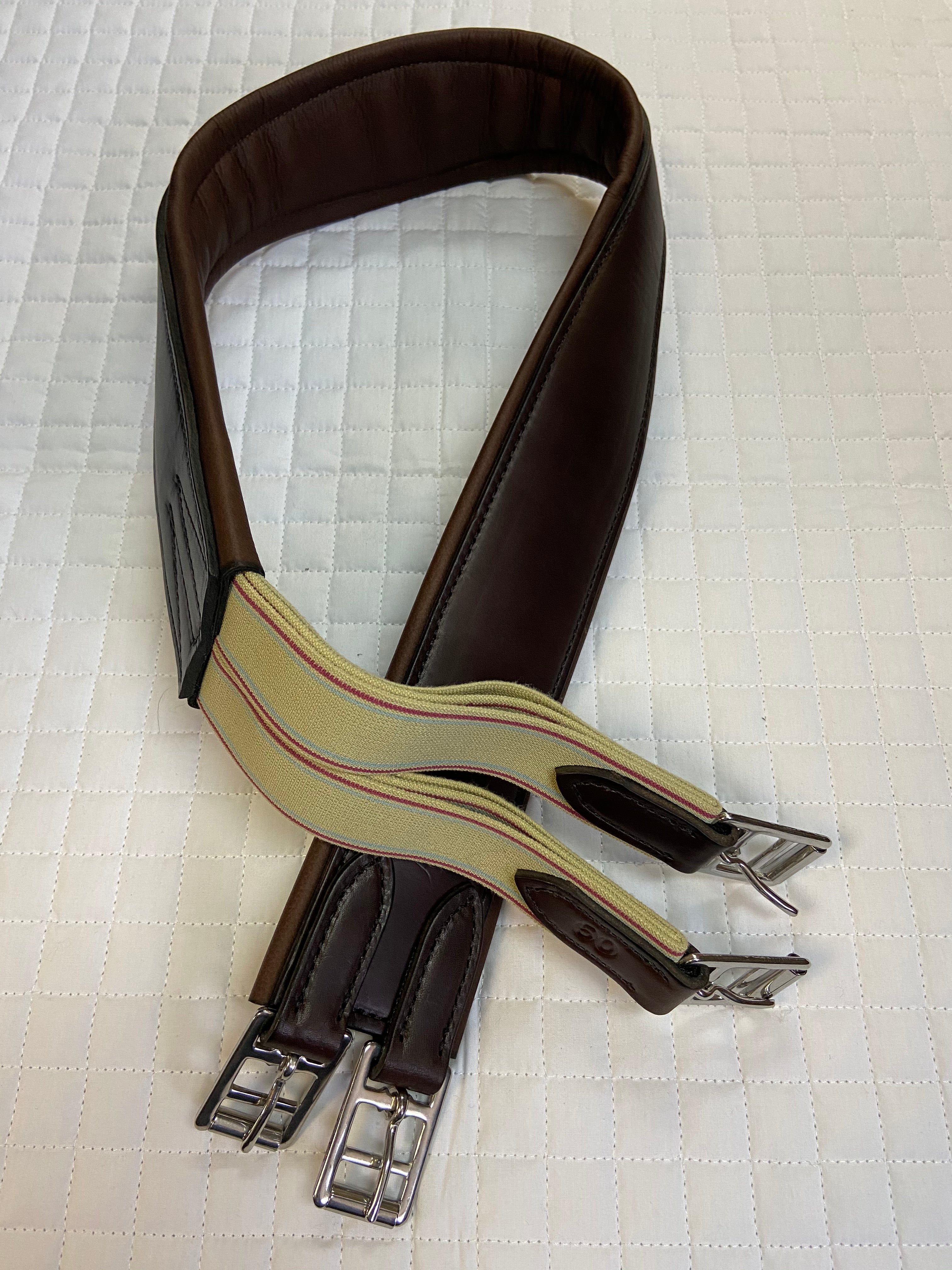 Pro-Trainer Overlay Leather Girth