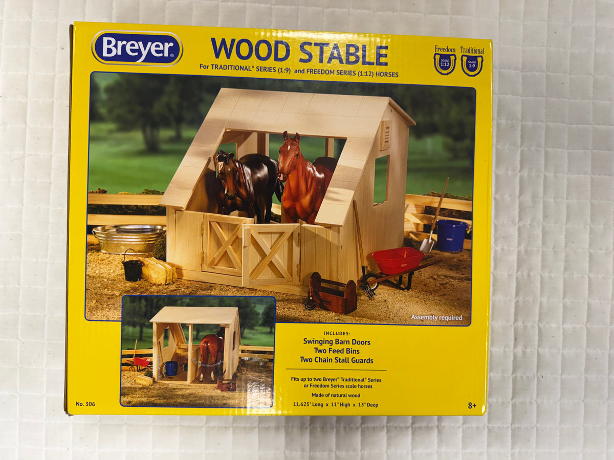 Wooden Breyer Stable Barn