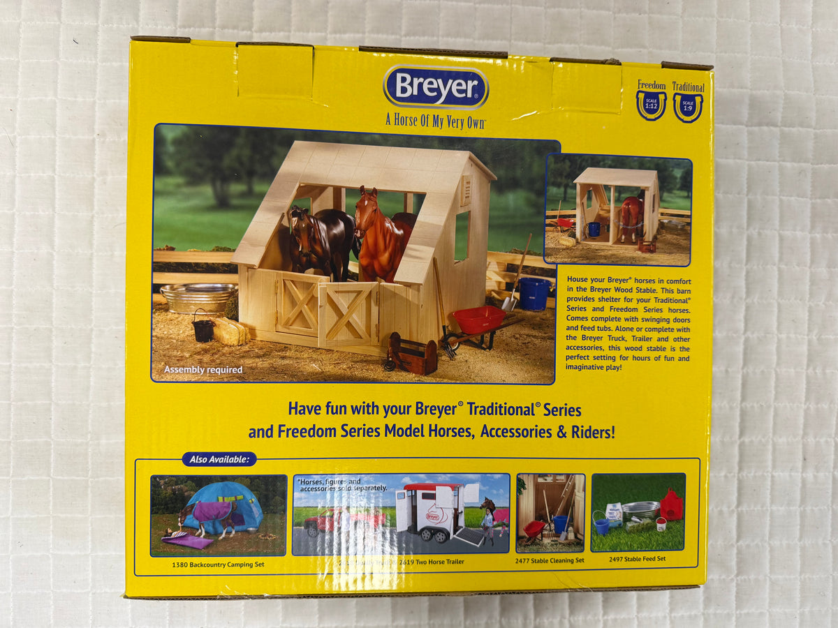 Wooden Breyer Stable Barn