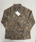 Kastel Ladies Taupe Belts ½ Zip Scuba Pullover