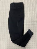 Ladies Ariat Black Tri Factor Euroseat Breeches