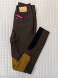 Ladies Tailored Sportsman Breeches Tech Light Mid Rise Espresso Brown