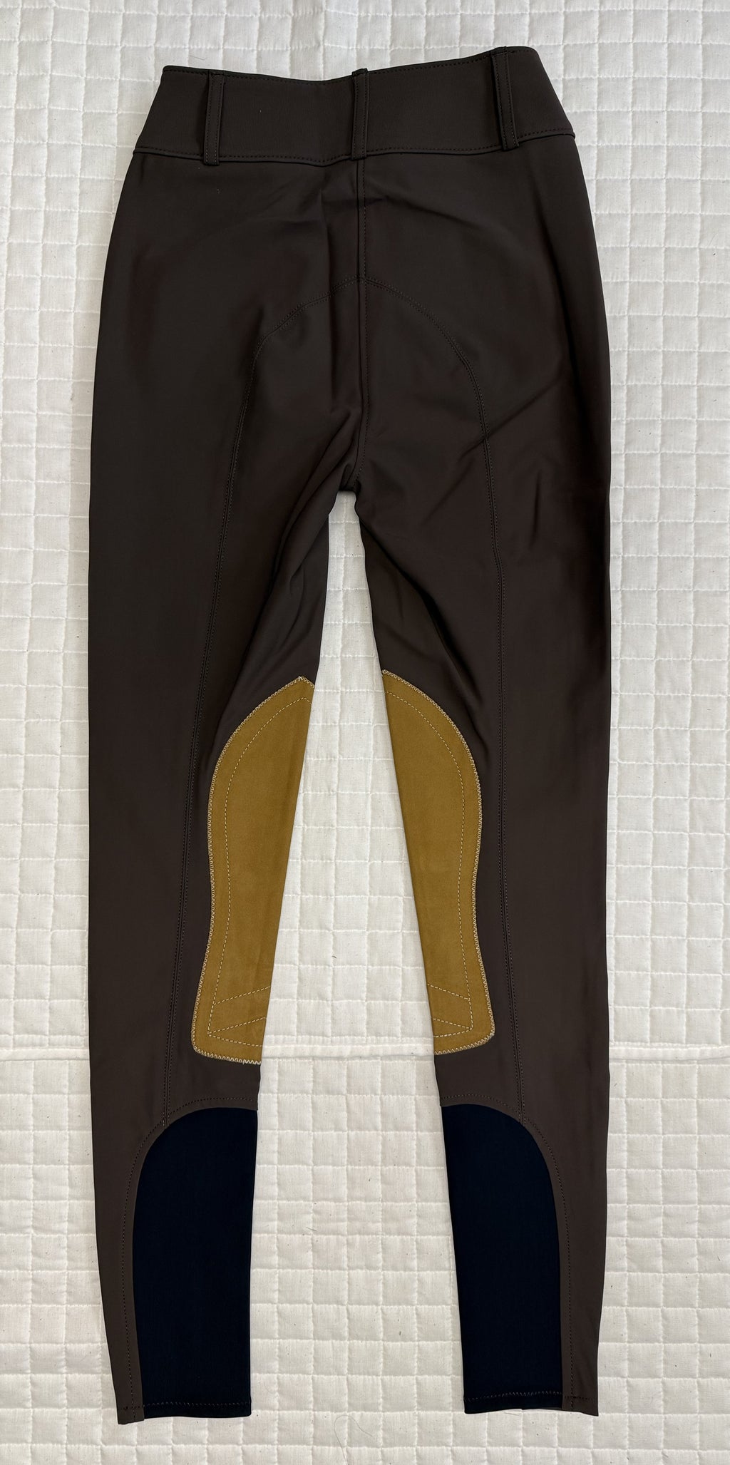 Ladies Tailored Sportsman Breeches Tech Light Mid Rise Espresso Brown