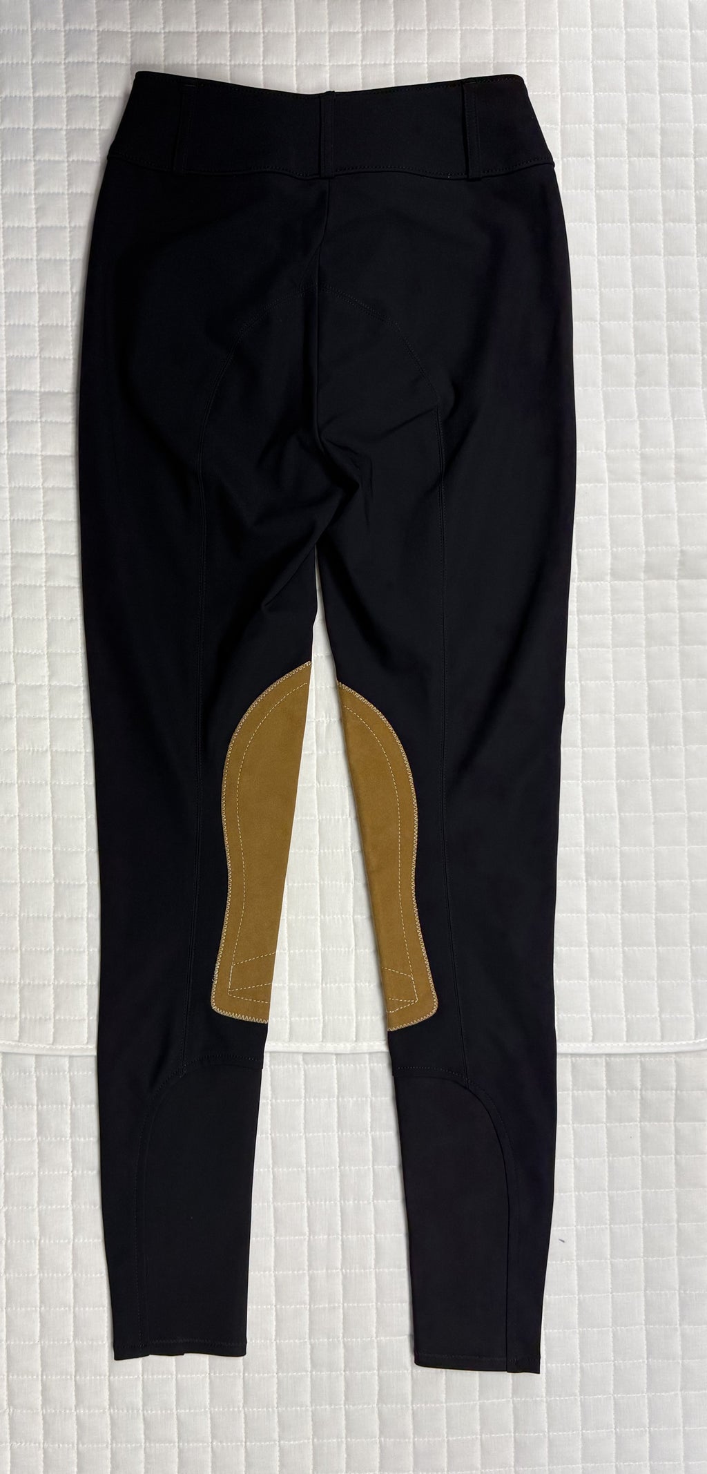 Ladies Tailored Sportsman Breeches Tech Light Mid Rise Black