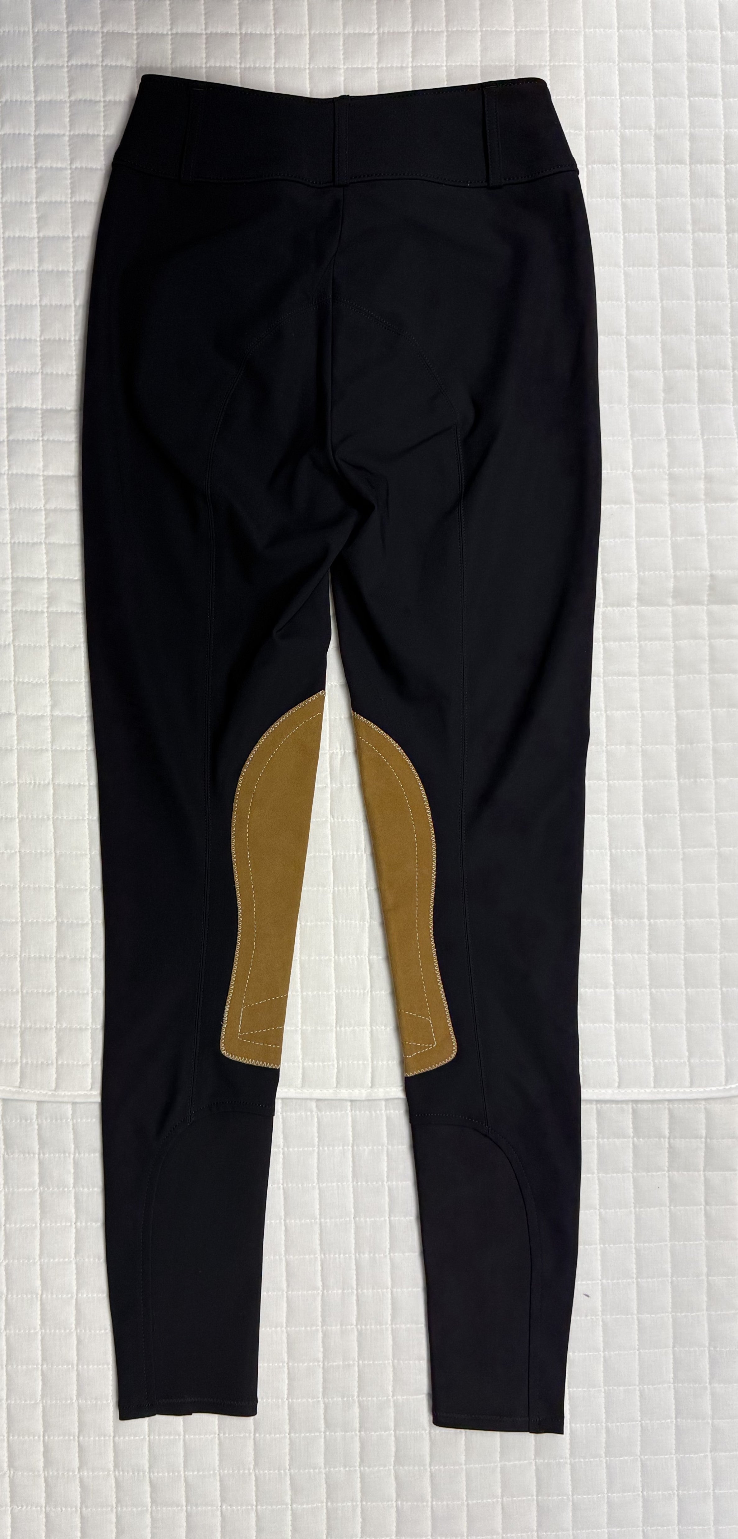 Ladies Tailored Sportsman Breeches Tech Light Mid Rise Black
