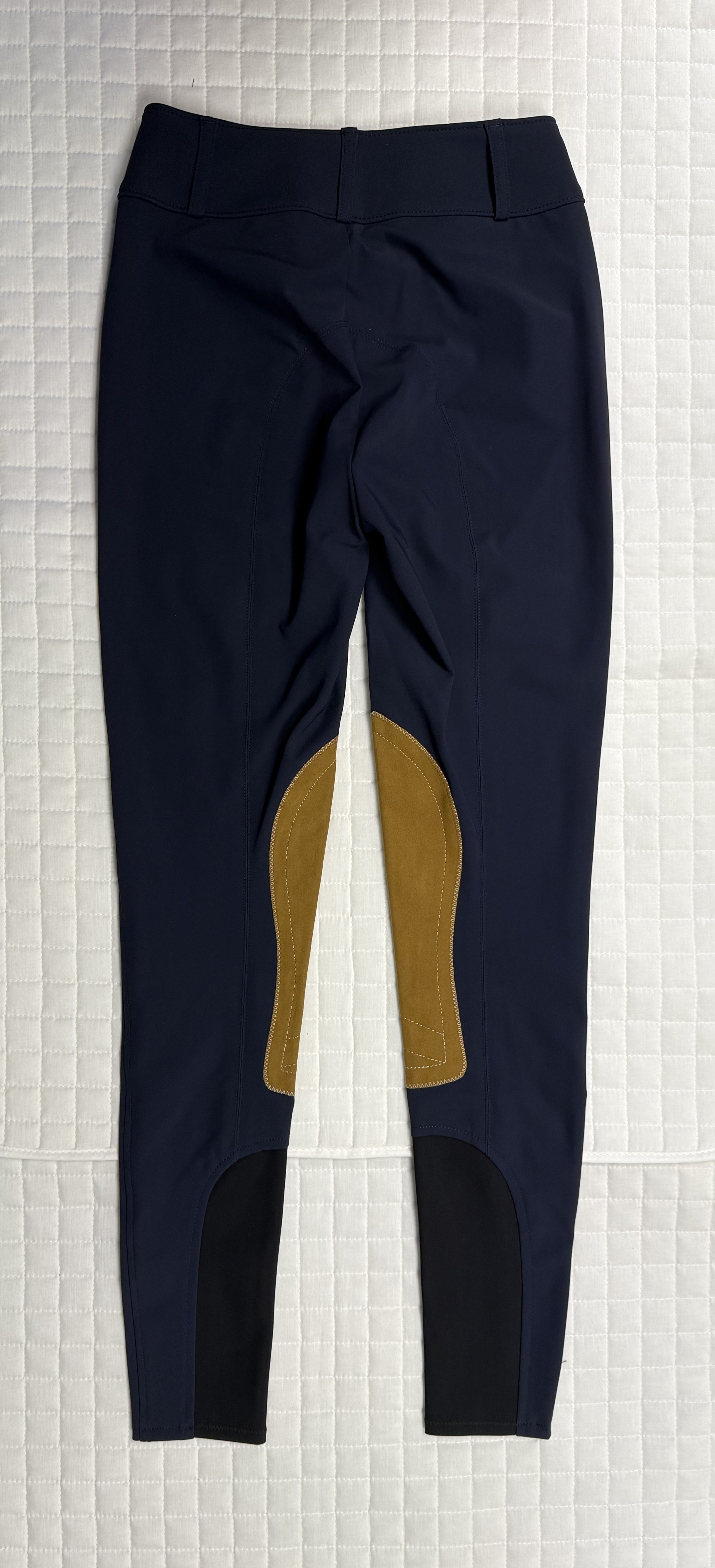 Ladies Tailored Sportsman Breeches Tech Light Mid Rise Navy