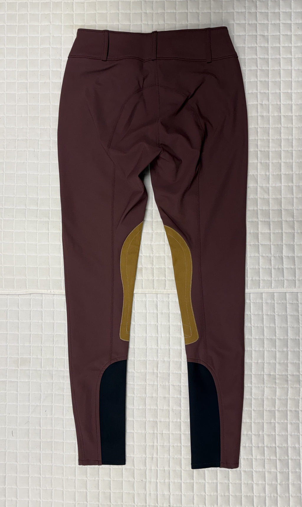 Ladies Tailored Sportsman Breeches Tech Light Low Rise Bordeaux