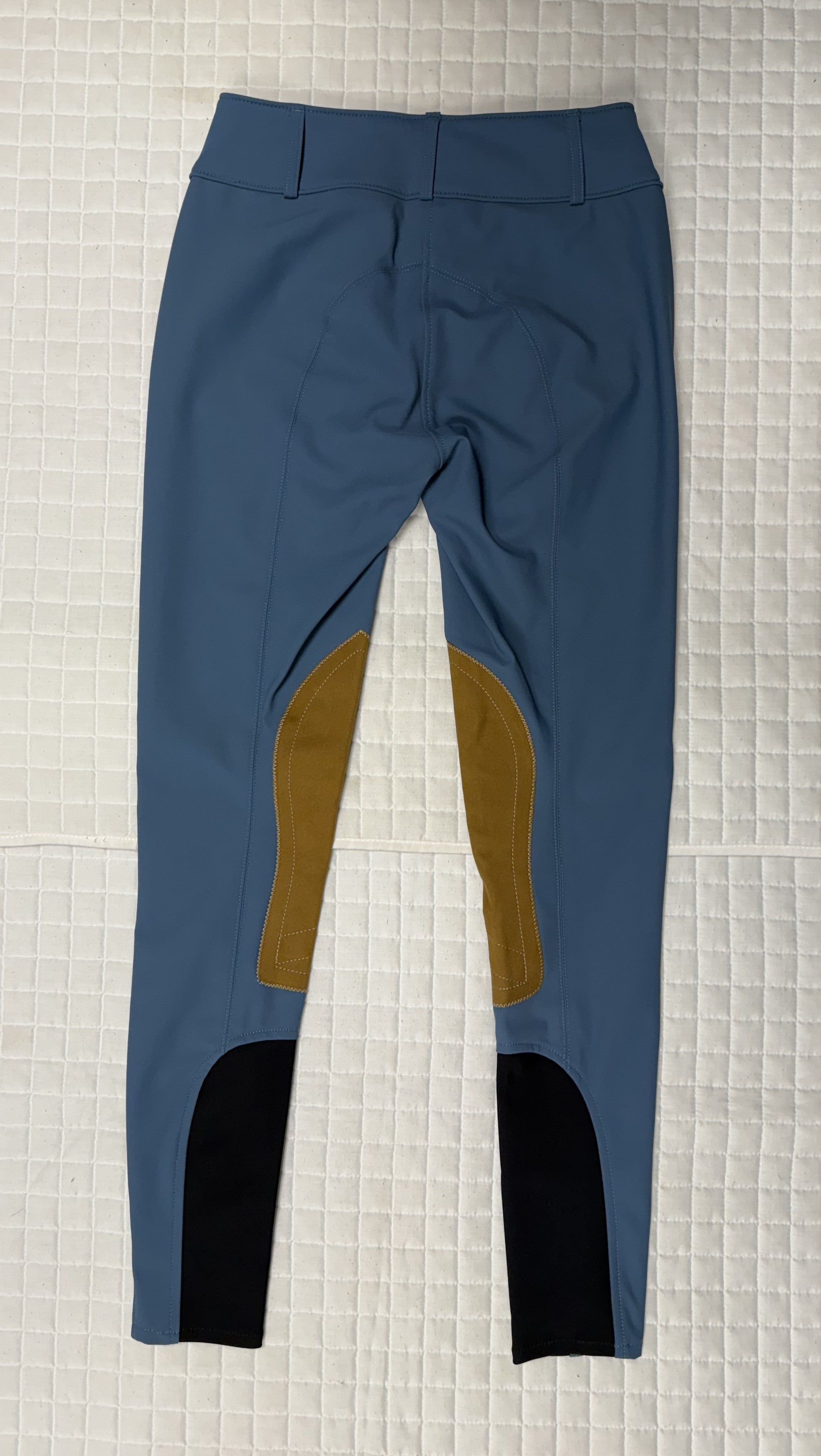 Ladies Tailored Sportsman Breeches Tech Light Low Rise Deep Sea Blue