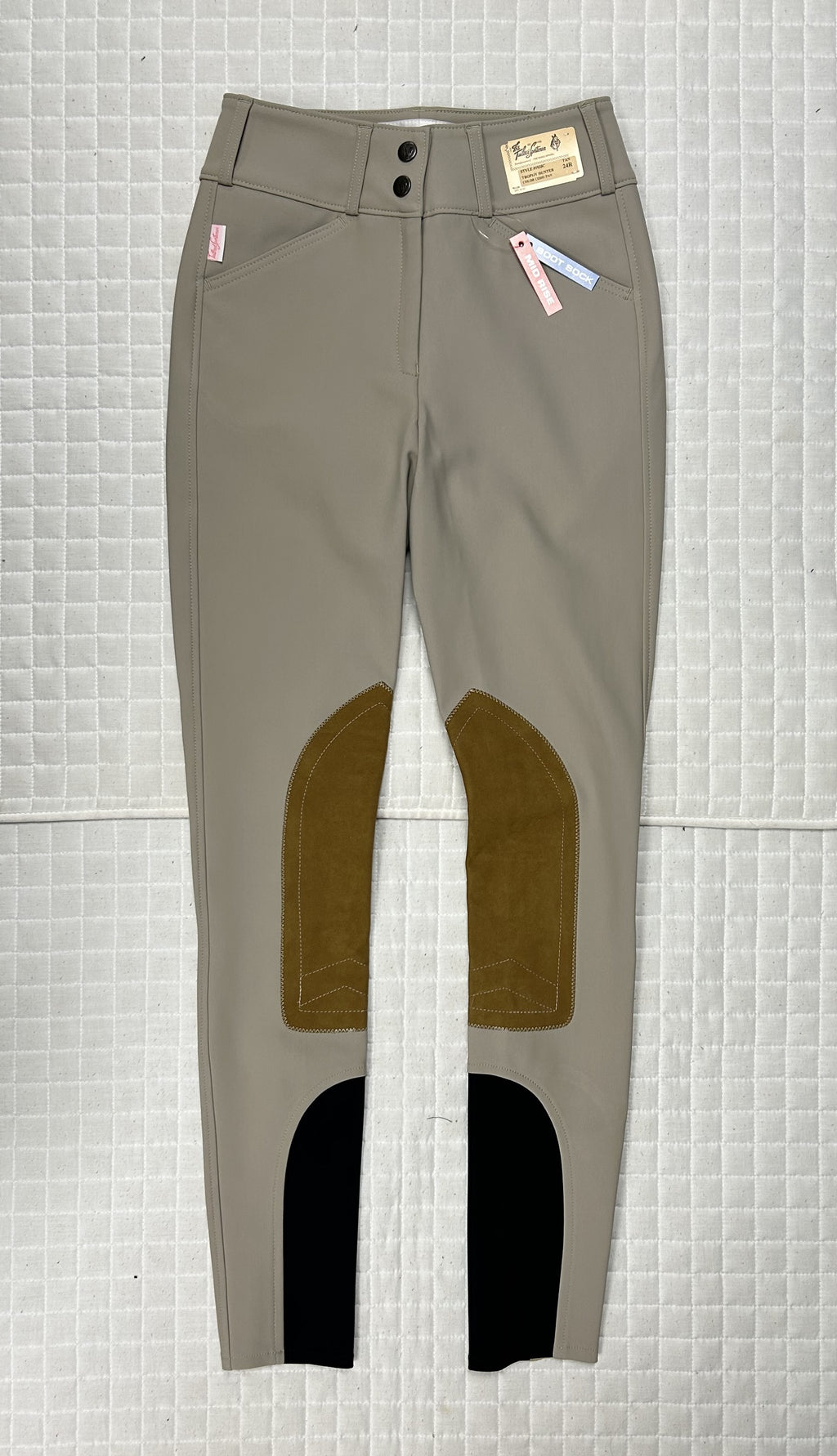 Ladies Tailored Sportsman Breeches Tech Light Low Rise Tan