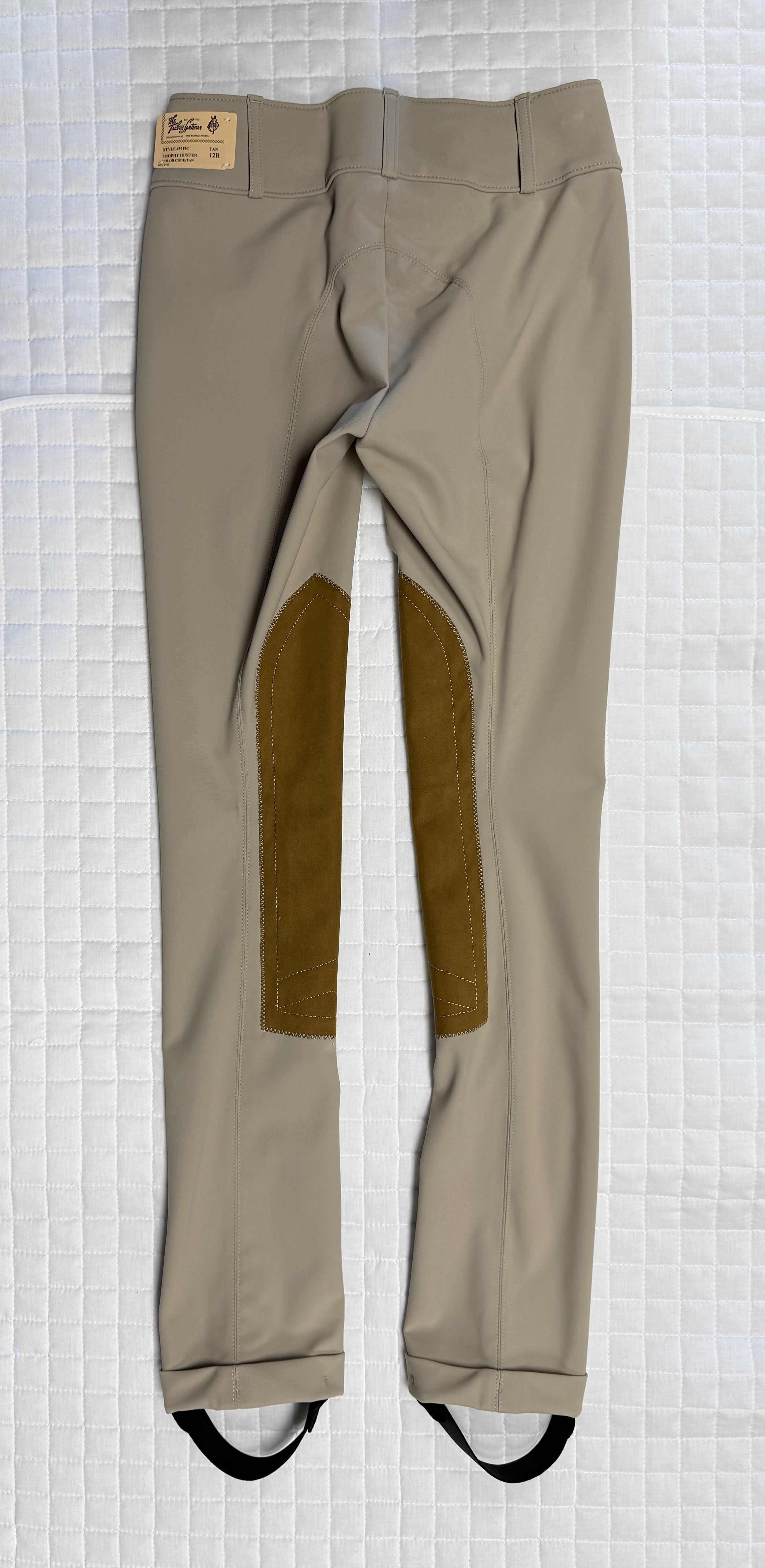 Youth Tailored Sportsman Jods Technical Fabric Tan