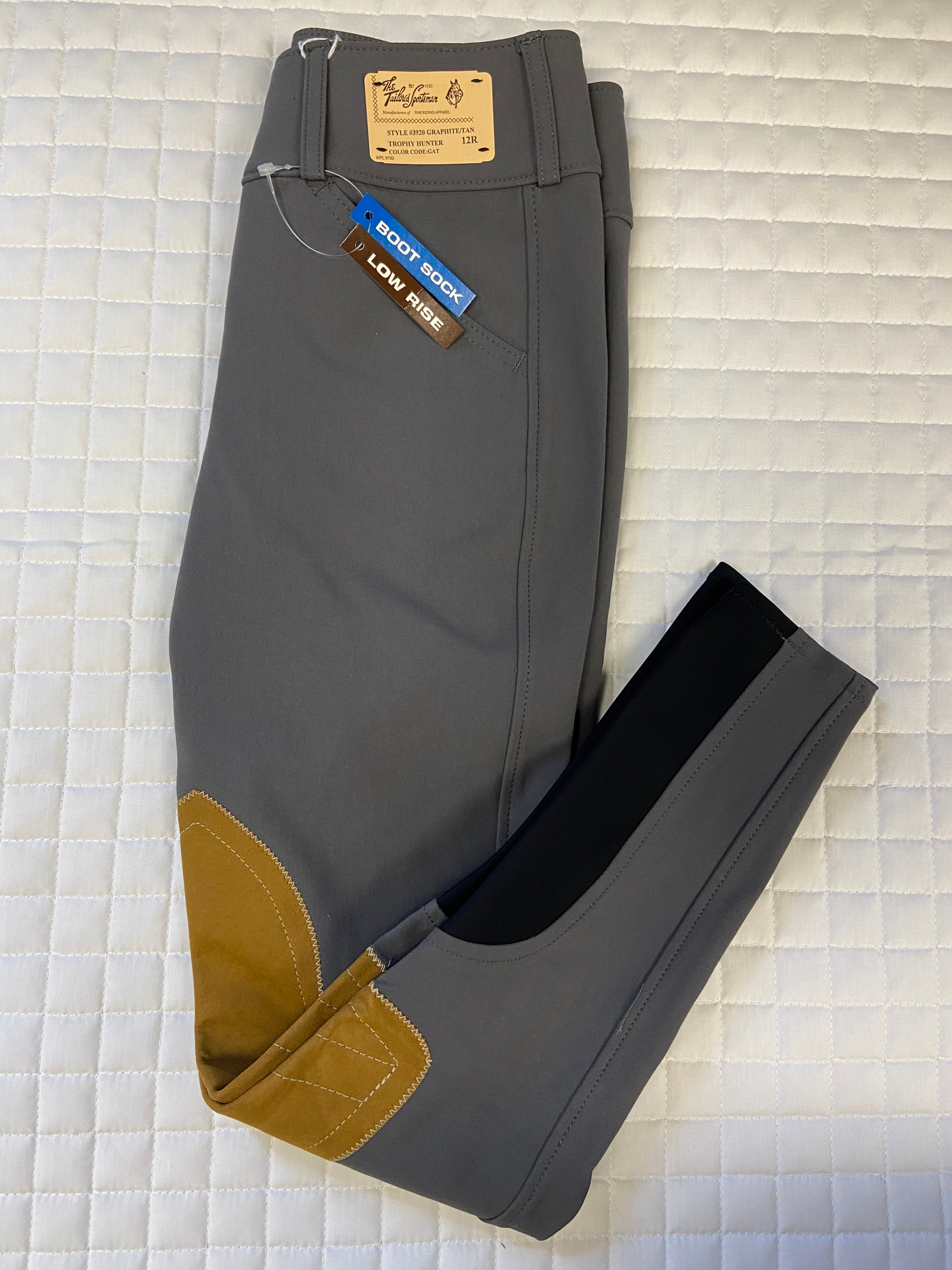*SALE* Girls SOCK BOTTOM Tailored Sportsman Breeches