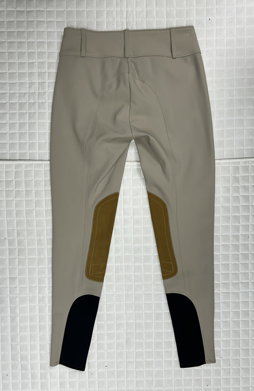 Youth Tailored Sportsman Breeches Technical Fabric Sock Bottom Tan