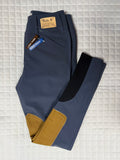 Ladies Tailored Sportsman Breeches Tech Light Low Rise French Blue