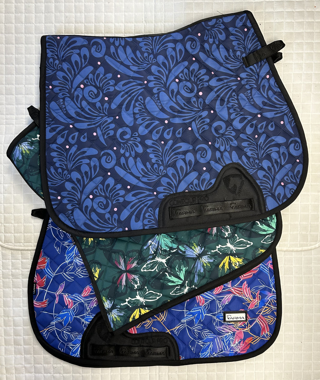 Aubrion Hyde Park Young Rider Shires Pony Print Saddle Pads
