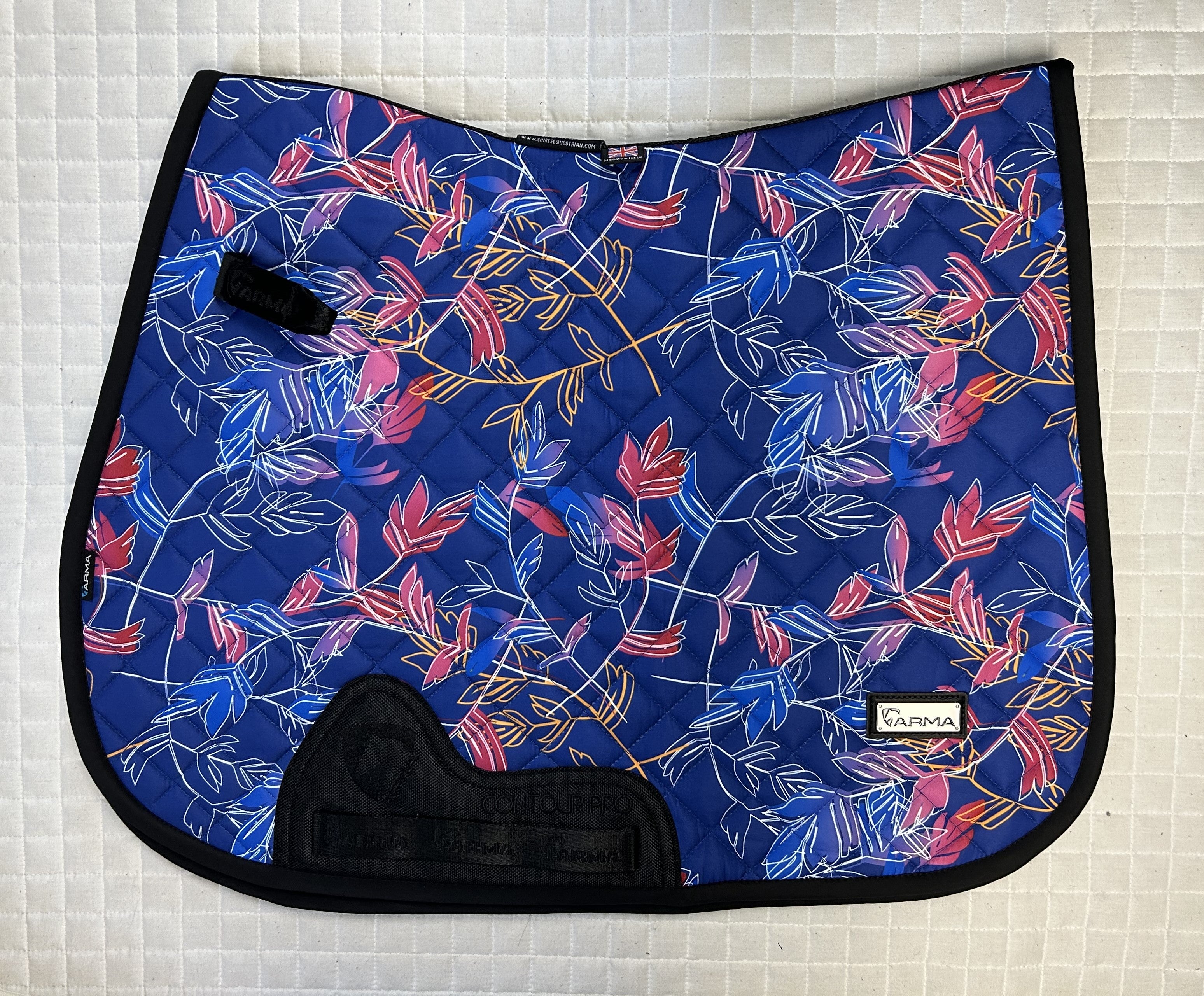 Aubrion Hyde Park Young Rider Shires Pony Print Saddle Pads