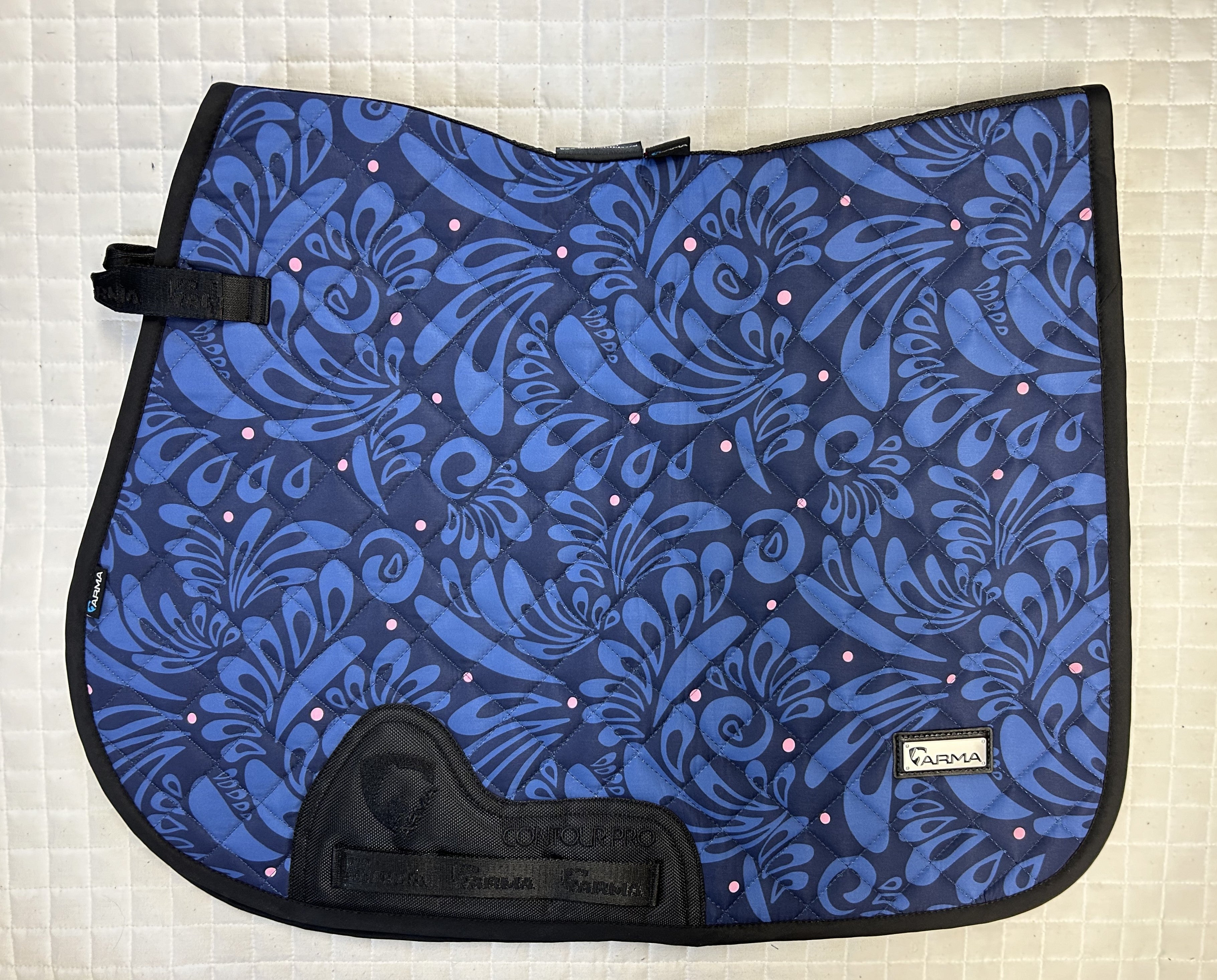 Aubrion Hyde Park Young Rider Shires Pony Print Saddle Pads