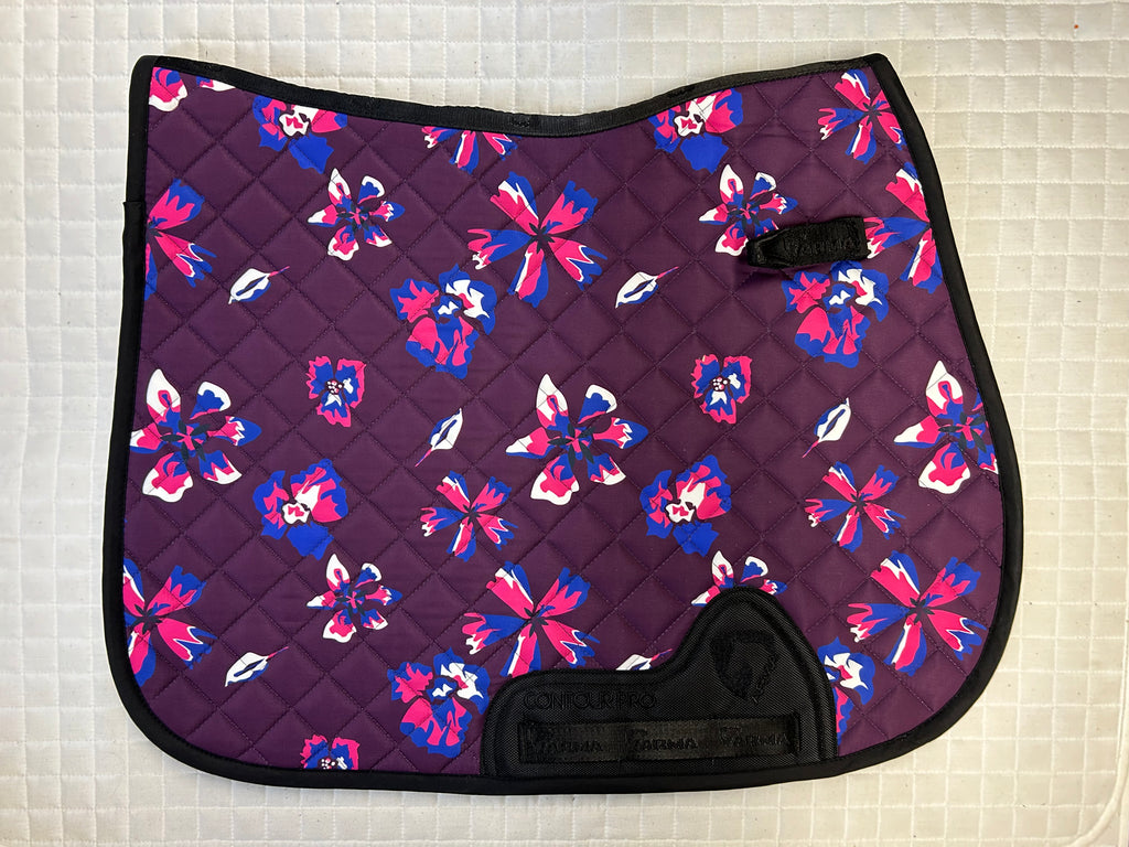 Aubrion Hyde Park Young Rider Shires Pony Print Saddle Pads