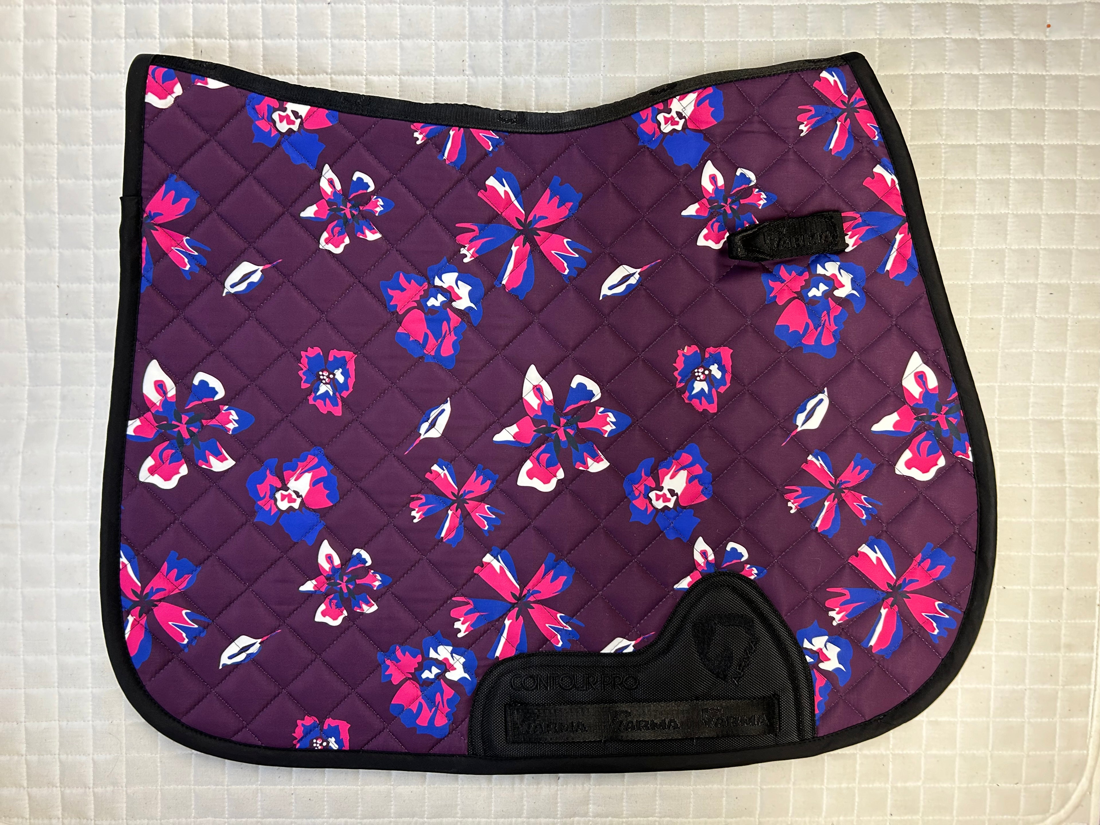 Aubrion Hyde Park Young Rider Shires Pony Print Saddle Pads