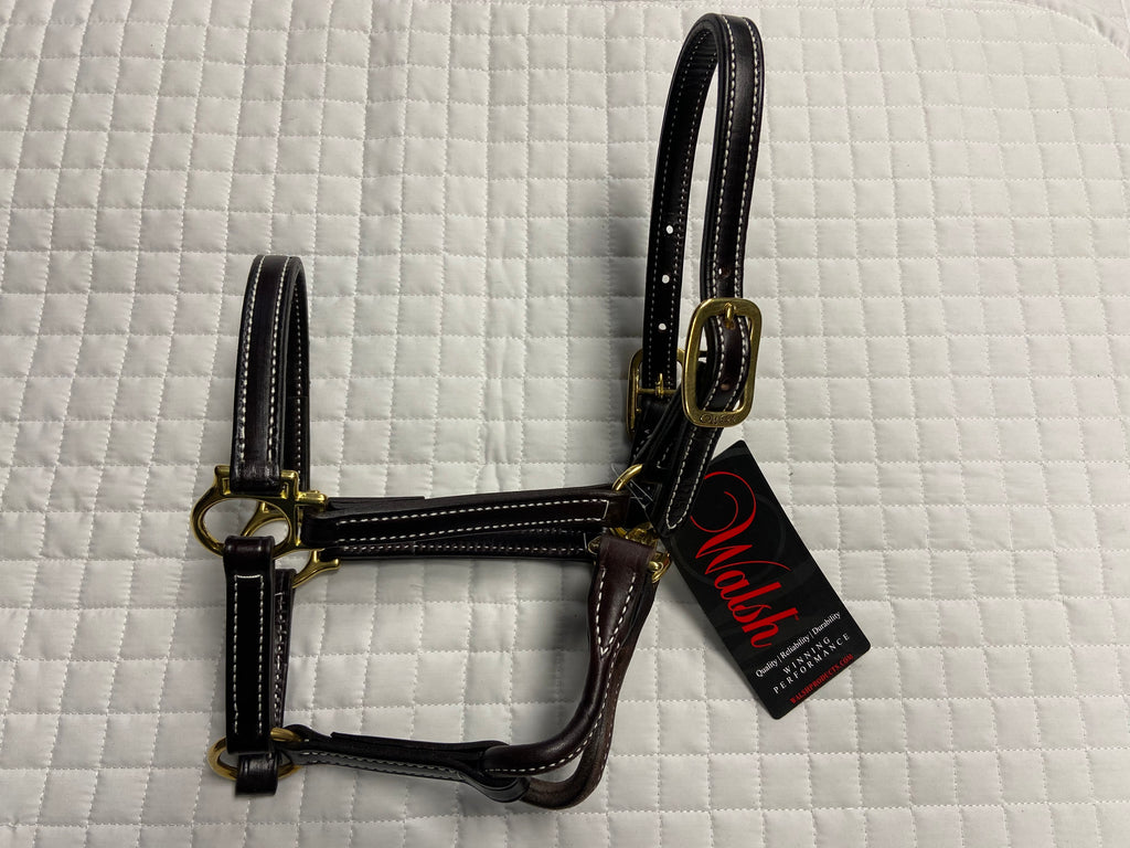 Walsh Showman Leather Halter