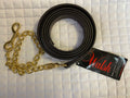 Walsh Leather Lead with Chain
