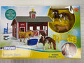 Stablemates Red Stable Set with Two Horses