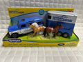 Land Rover and Tag-A-Long Horse Trailer